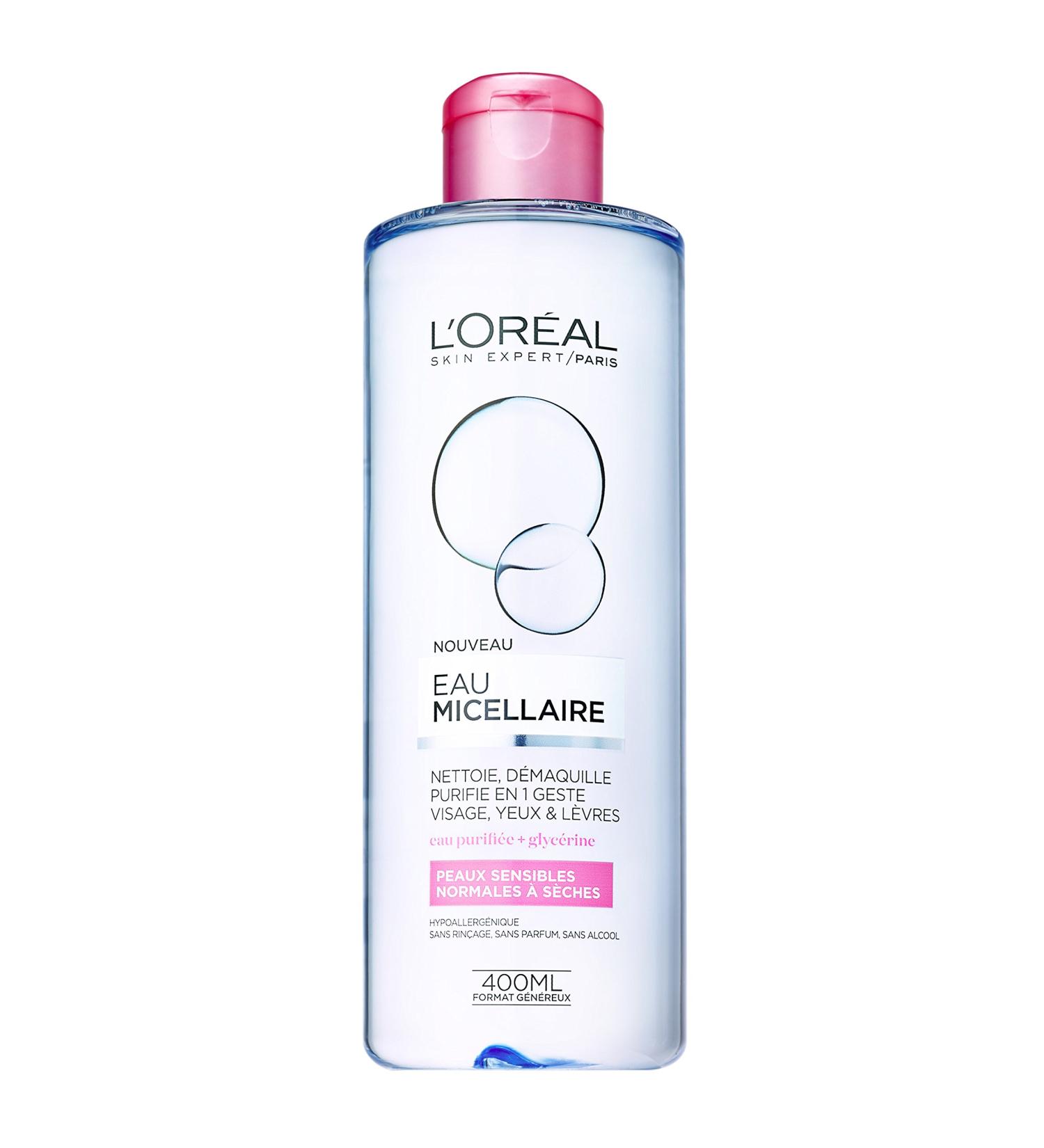 L'Or al Paris - Eau Micellaire - Peaux S ches et Sensibles - 400 mL