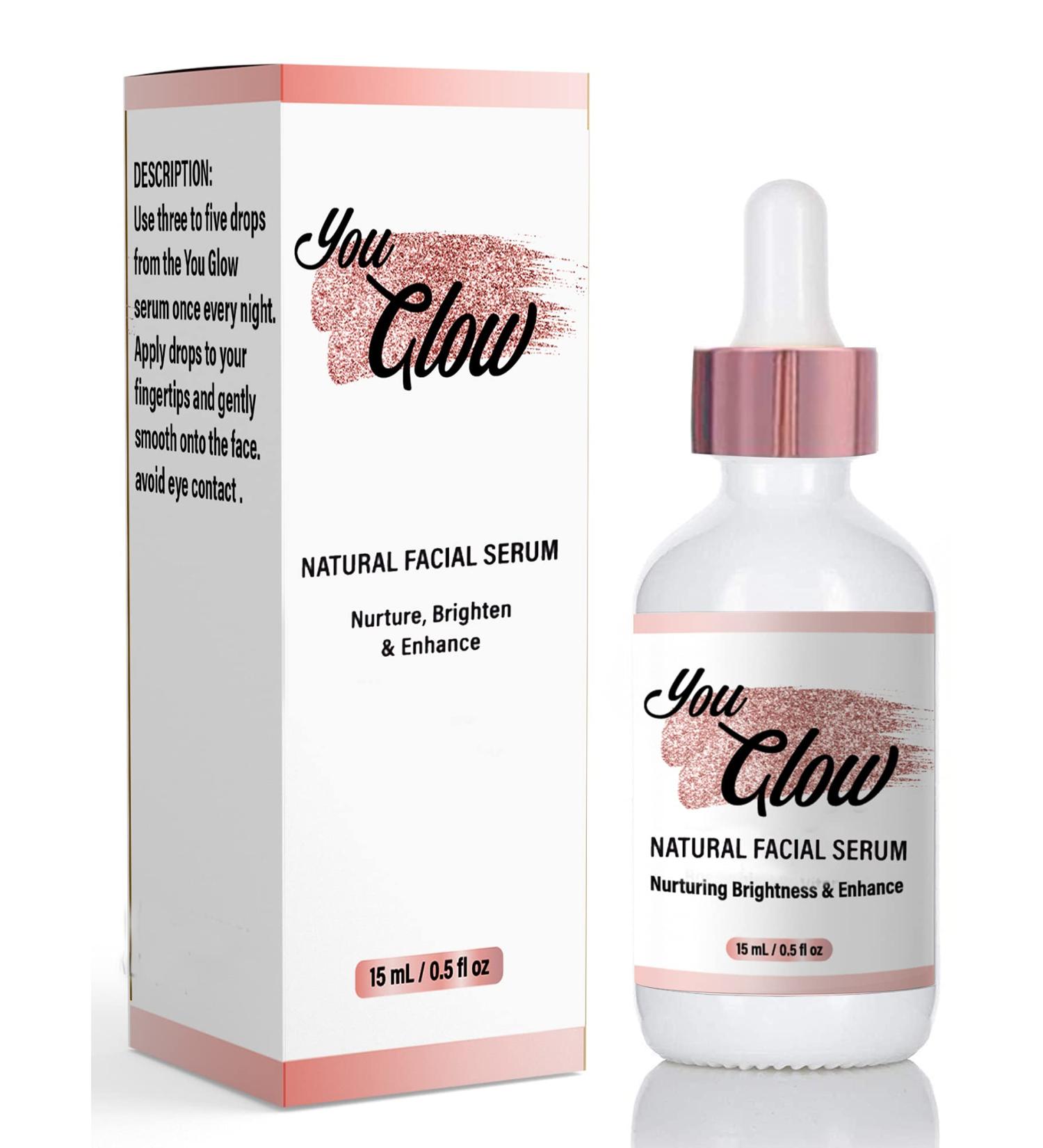 You Glow Face Serum - Anti-Aging Skincare for Fine Lines & Wrinkles | 15ml International Shipping - Buy Online on GoSupps.com