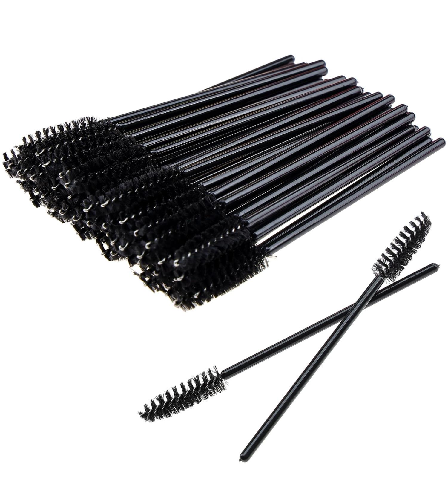Ukerdo 50pc Disposable Mascara Wands Spoolie Brush - Eyelash & Eyebrow Comb Tool Kit - Buy Online on GoSupps.com