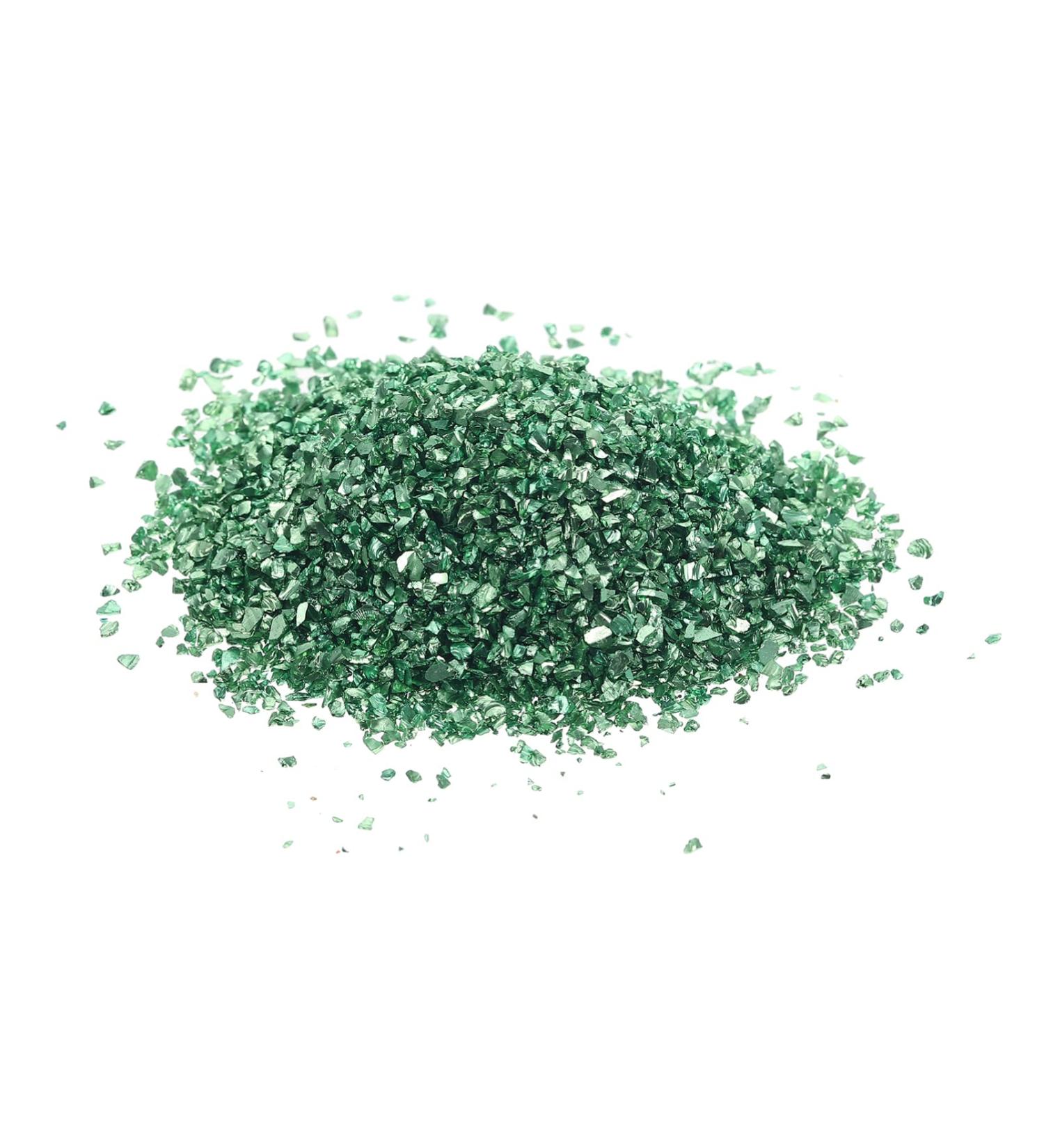 FRCOLOR 1 Glass Chip Nail Punk Ornament Crafts Colored Glass Vase Nail Art Crushed Glass Epoxy Filler Charms Nail Art Jewels Metal Filler Epoxy Crushed Glass 3d Crystal Jewelry Drill 0.5X0.3cm Green - Buy Online on GoSupps.com