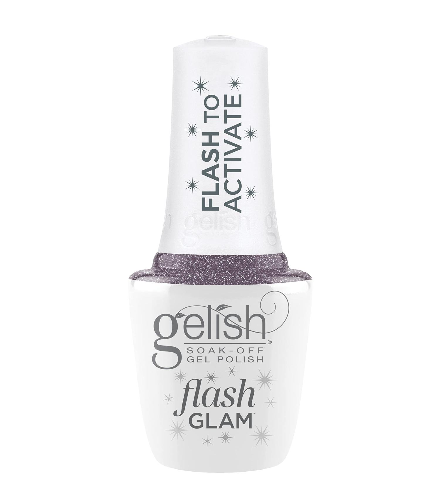Buy Gelish Flash Glam Gel Polish - Sparkling Glitter Nail Polish (0.5 Fl Oz) - International Shipping Available - Buy Online on GoSupps.com