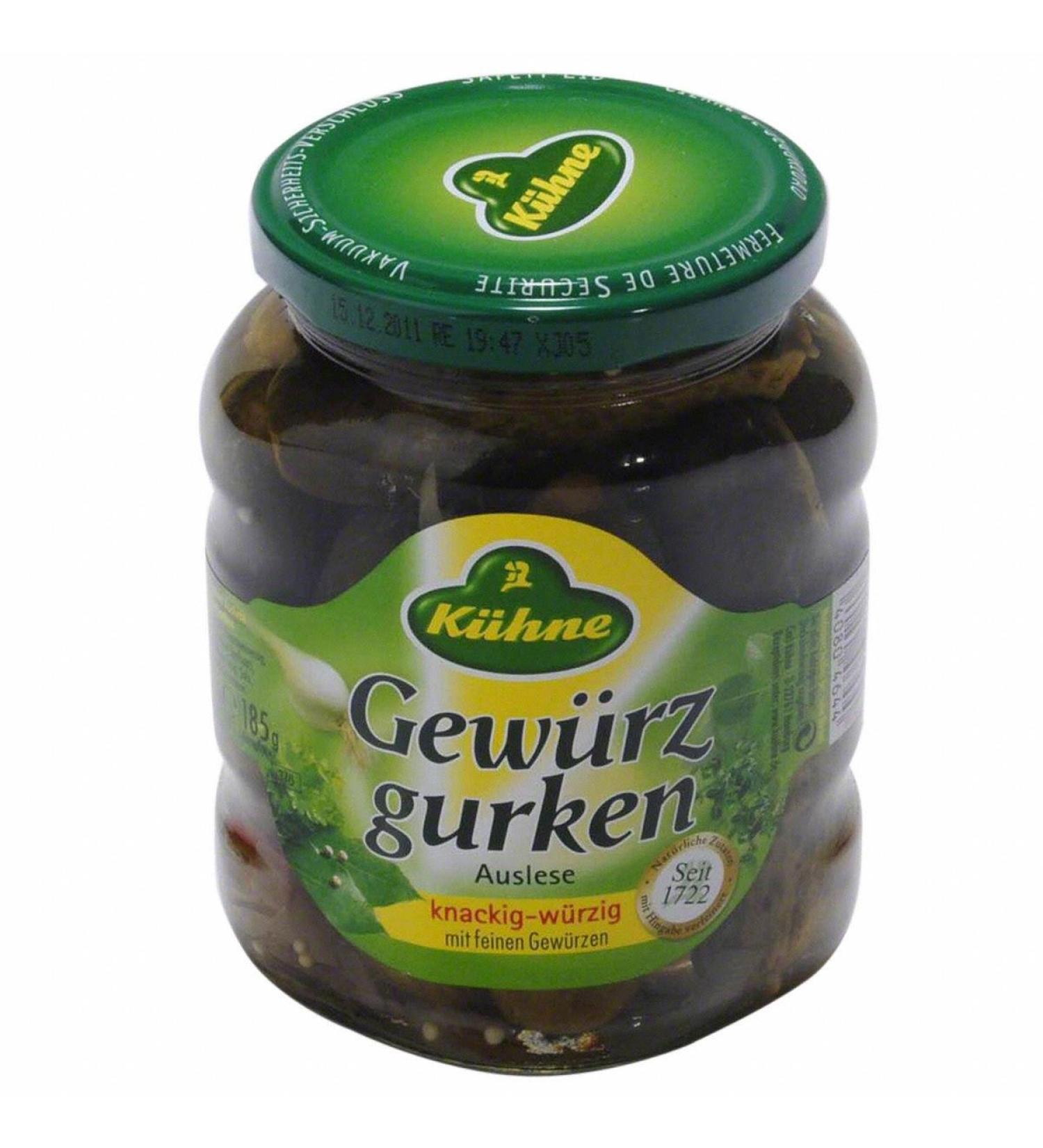 Carl K hne KG (GmbH & Co.) K hne Spice Cucumbers 1 x 370 ml