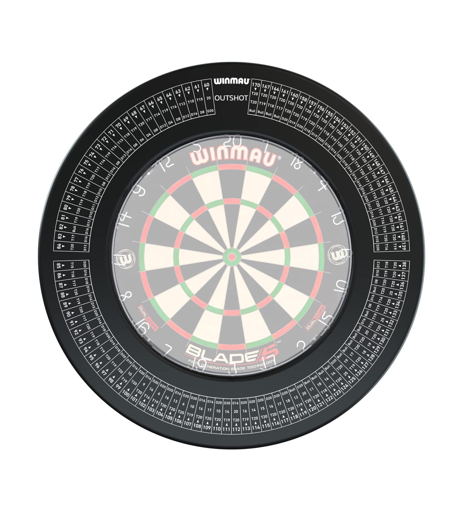 WINMAU Outshot Dartboard Surround - Premium Dartboard Protection - Buy Online on GoSupps.com