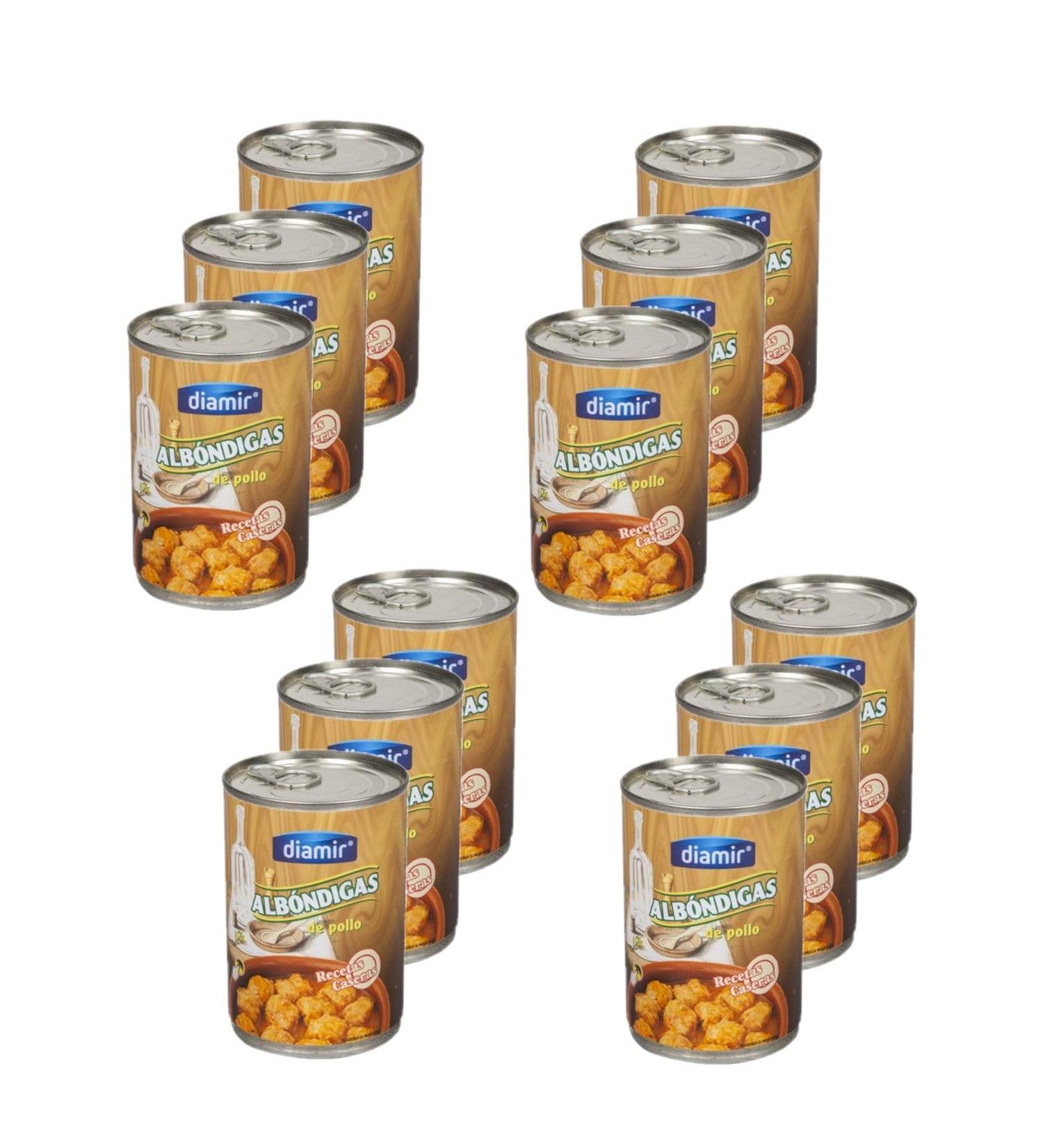 Lot 12x Chicken Meatballs - Box 415g