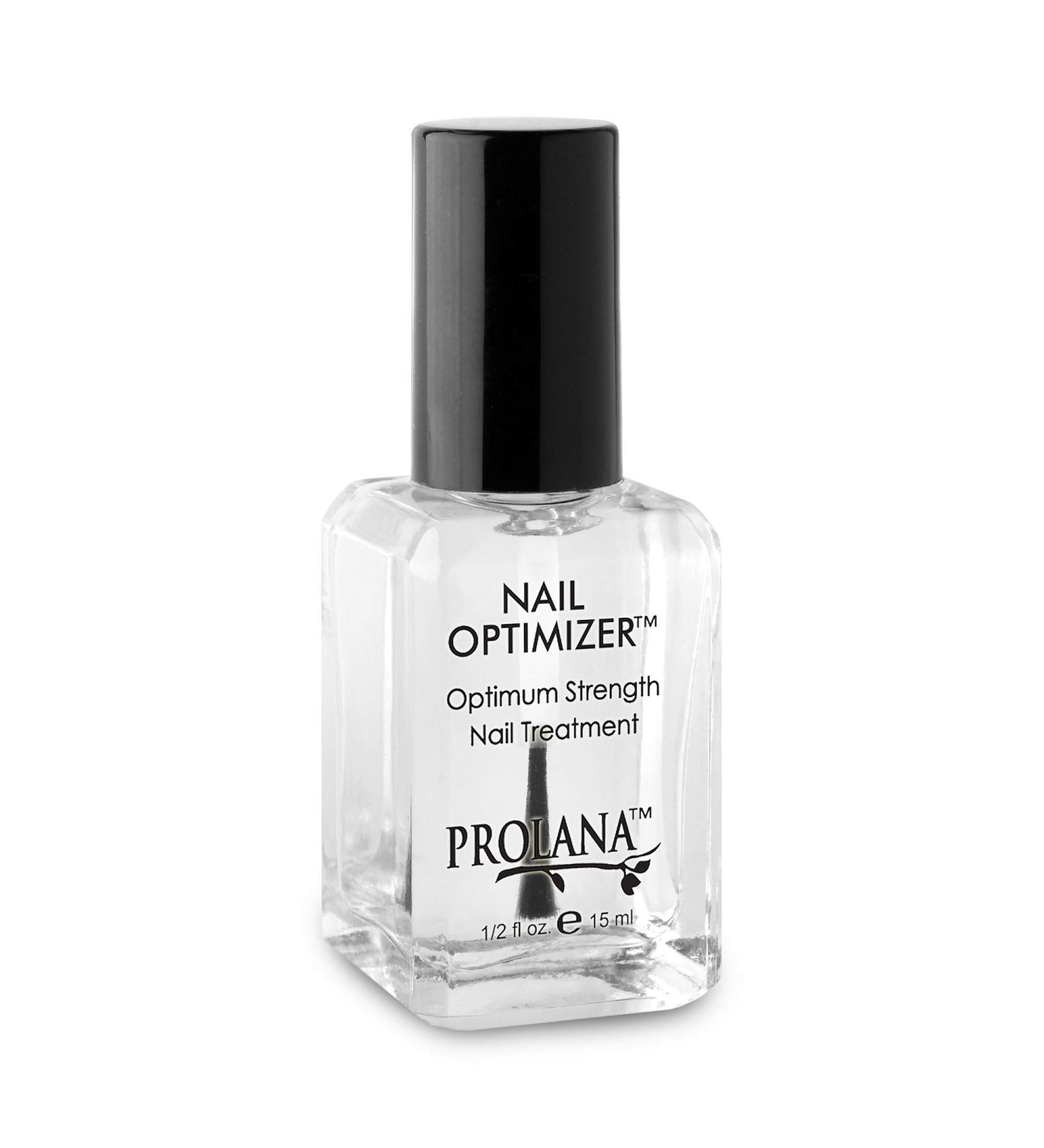 Prolana Nail Optimizer - Extra Strong Strengthener Base Coat for Weak, Damaged Nails | 0.5 oz - Buy Online on GoSupps.com