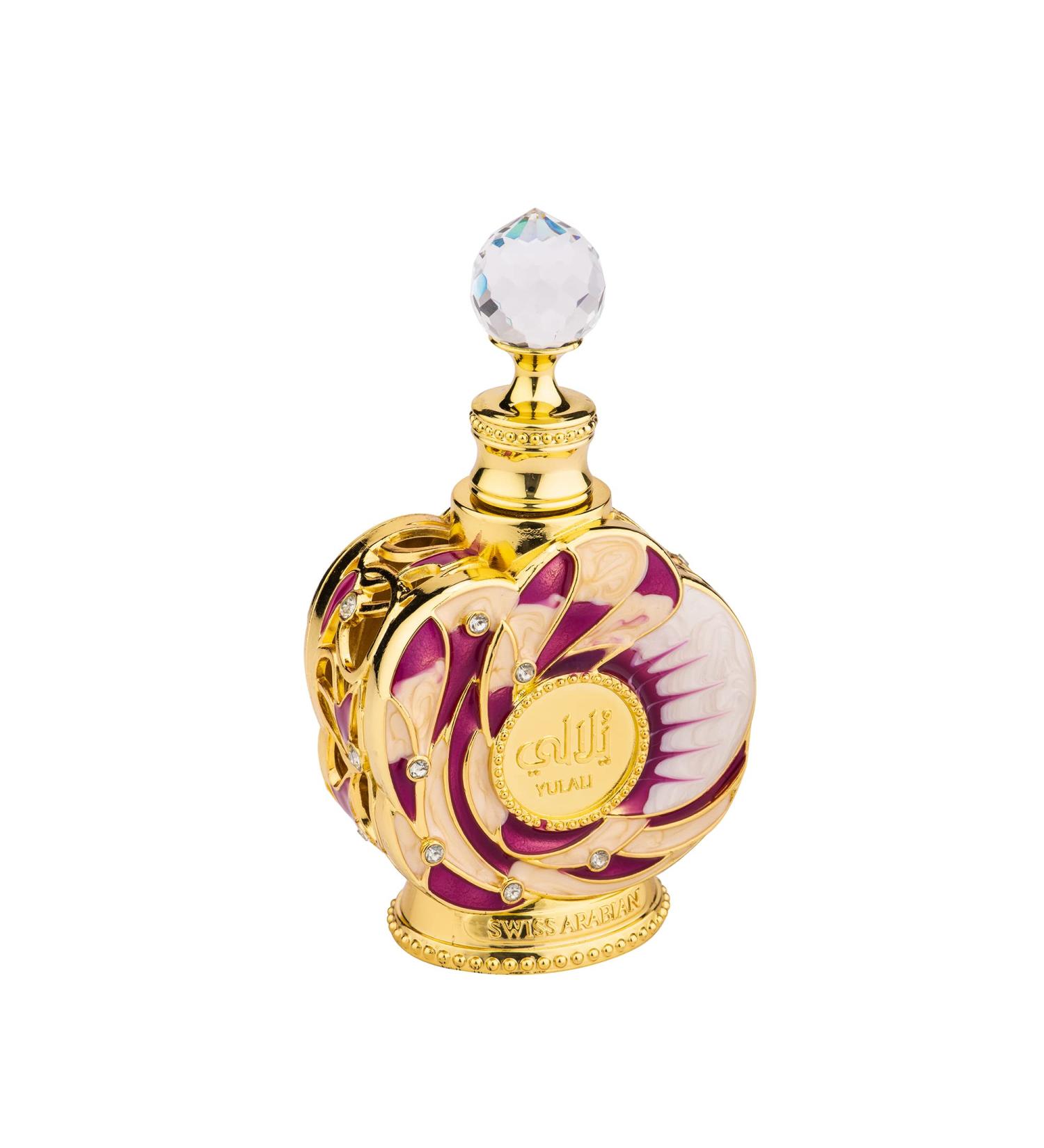 SWISS ARABIAN Yulali - Luxury Dubai Perfume Oil - Seductive Aroma - Long Lasting - 0.5 Oz - Buy Online on GoSupps.com