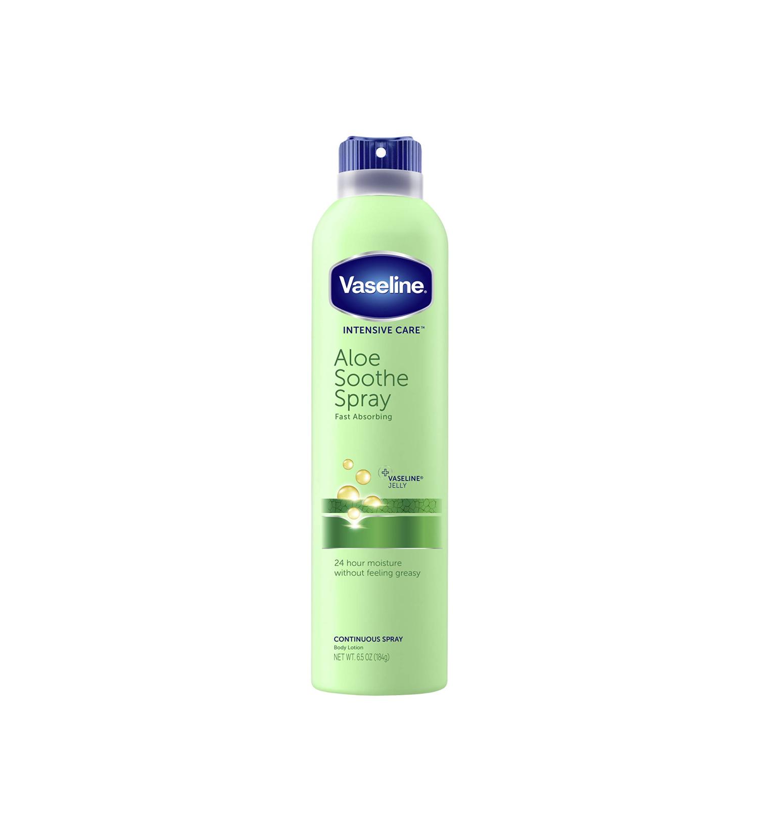 Vaseline Intensive Care Aloe Soothe Spray 6.5 oz - Soothing Aloe Formula | 1 Pack - Buy Online on GoSupps.com