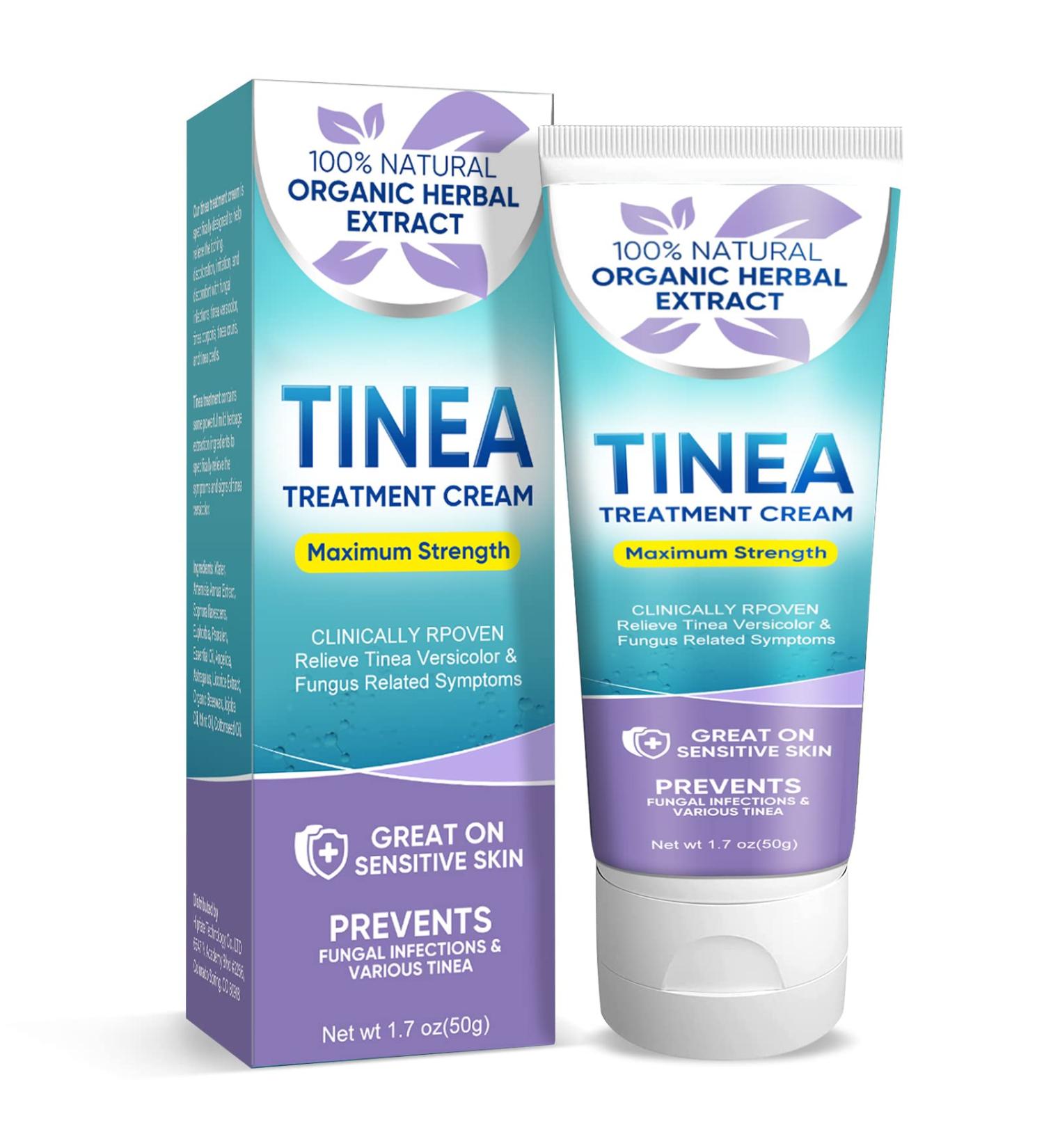 Tinea Versicolor Natural Skin Cream - Effective Treatment for All Skin Types - Buy Online on GoSupps.com