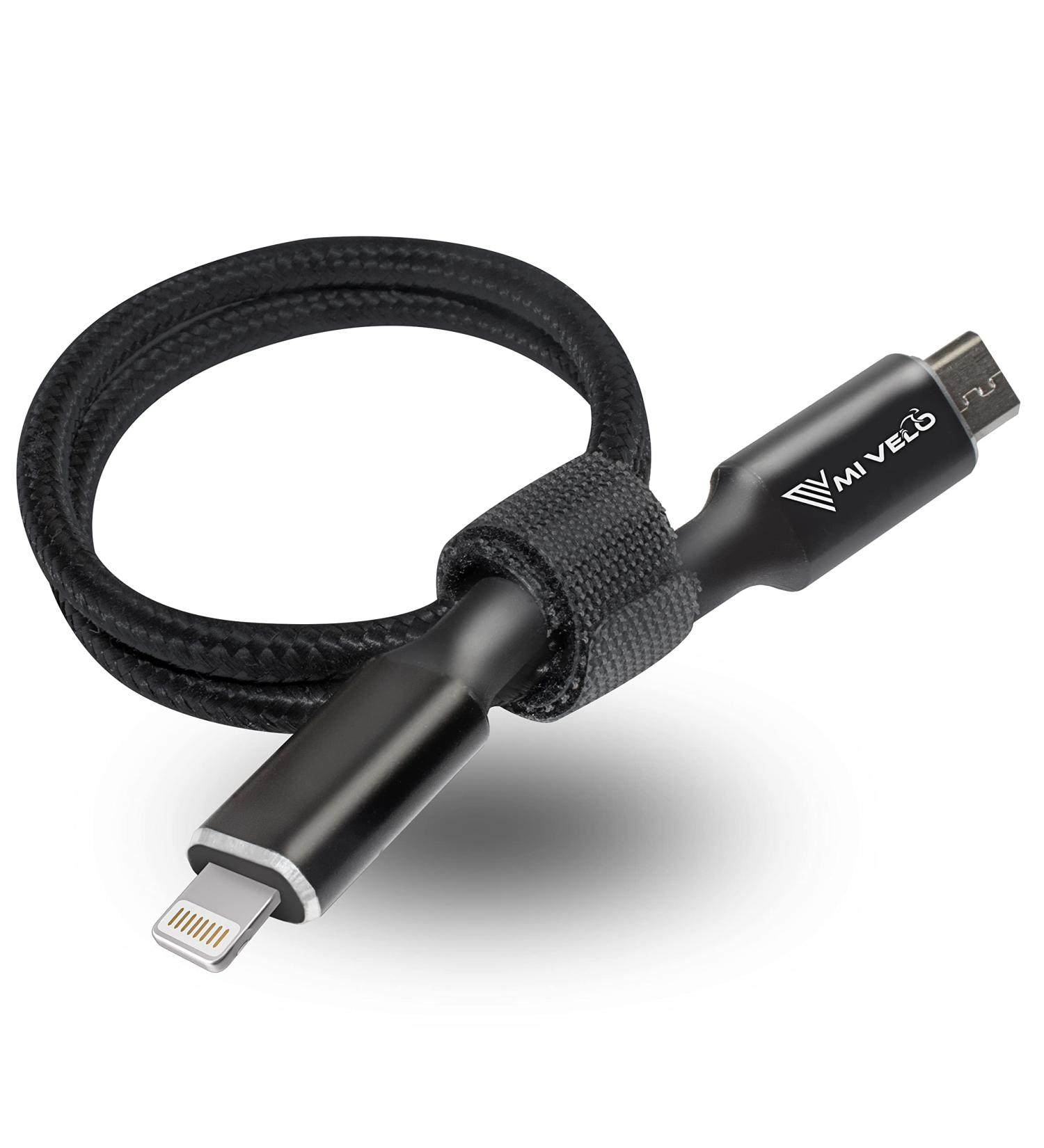 Mivelo E-Bike Charging Cable for Bosch Intuvia & Nyon 35 cm OTG USB-C Micro USB Apple Lightning Compatible Essential E-Bike Accessories - Buy Online on GoSupps.com