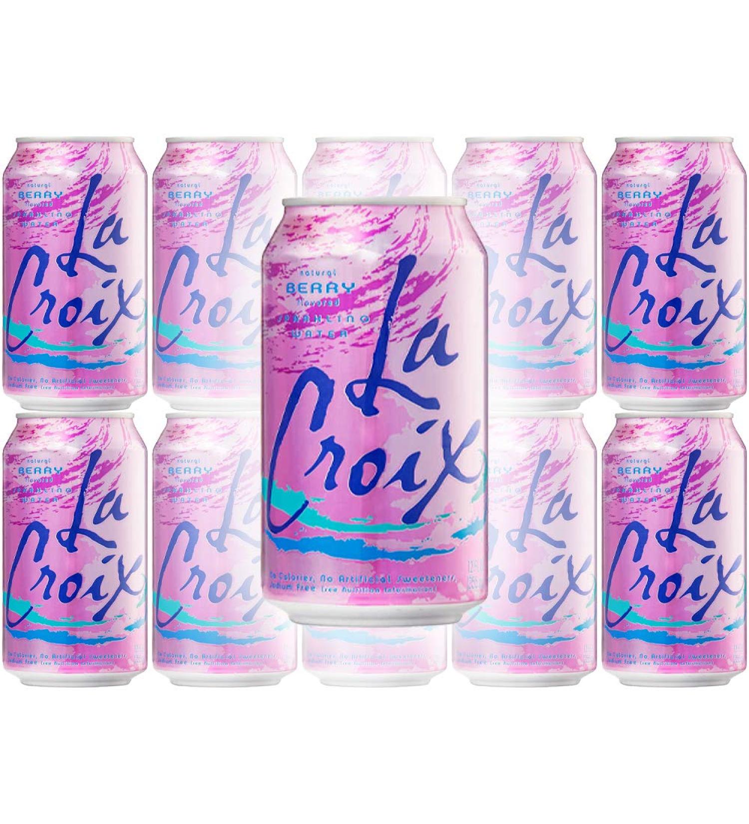 La Croix Berry Flavored Sparkling Water 12 oz Can (Pack of 10) - 120 Oz Total - Buy Online on GoSupps.com