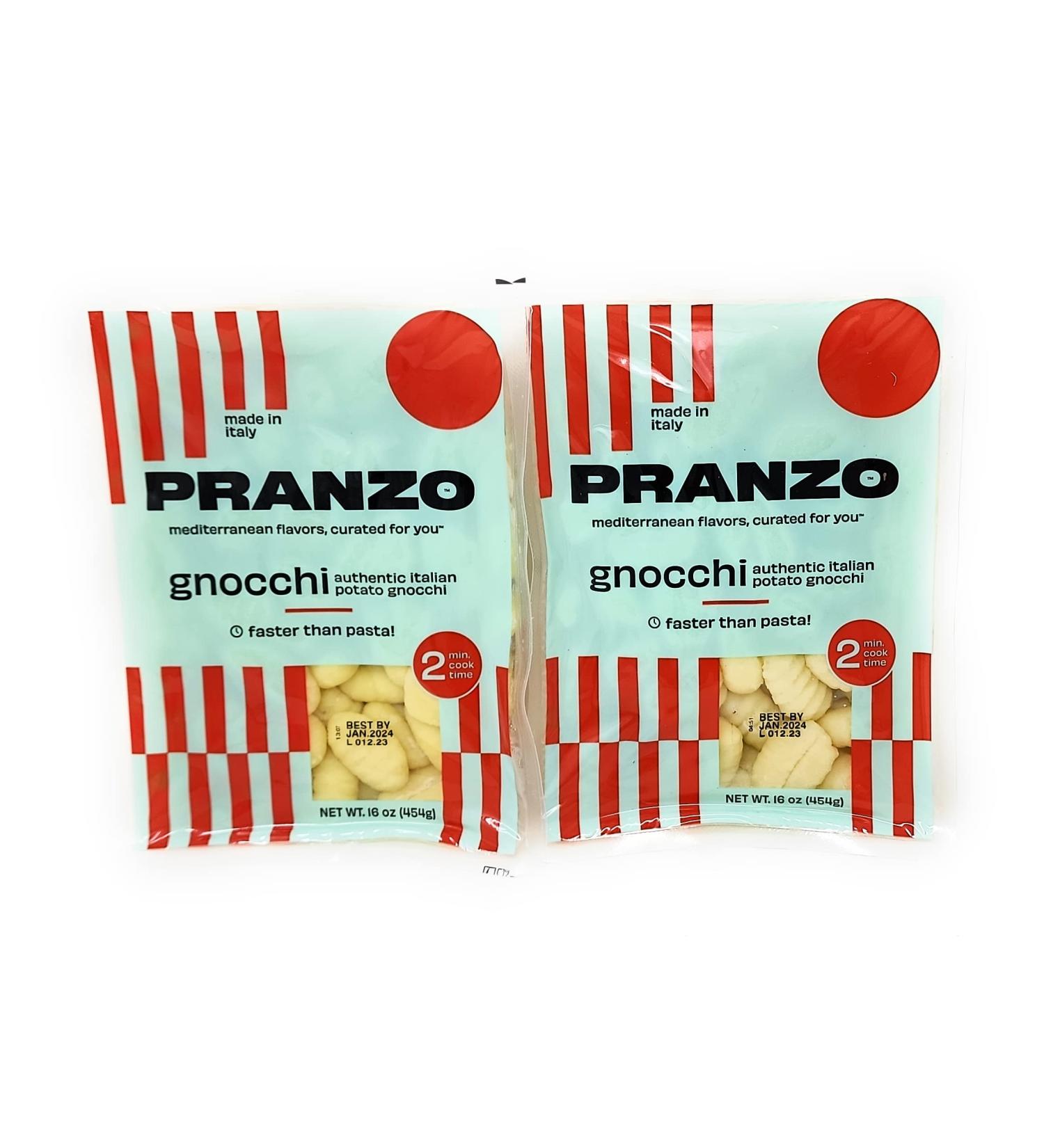 Trader Joe's Pranzo Gnocchi 16 oz (454g) x 2 - Authentic Italian Potato Gnocchi Made In Italy - Buy Online on GoSupps.com