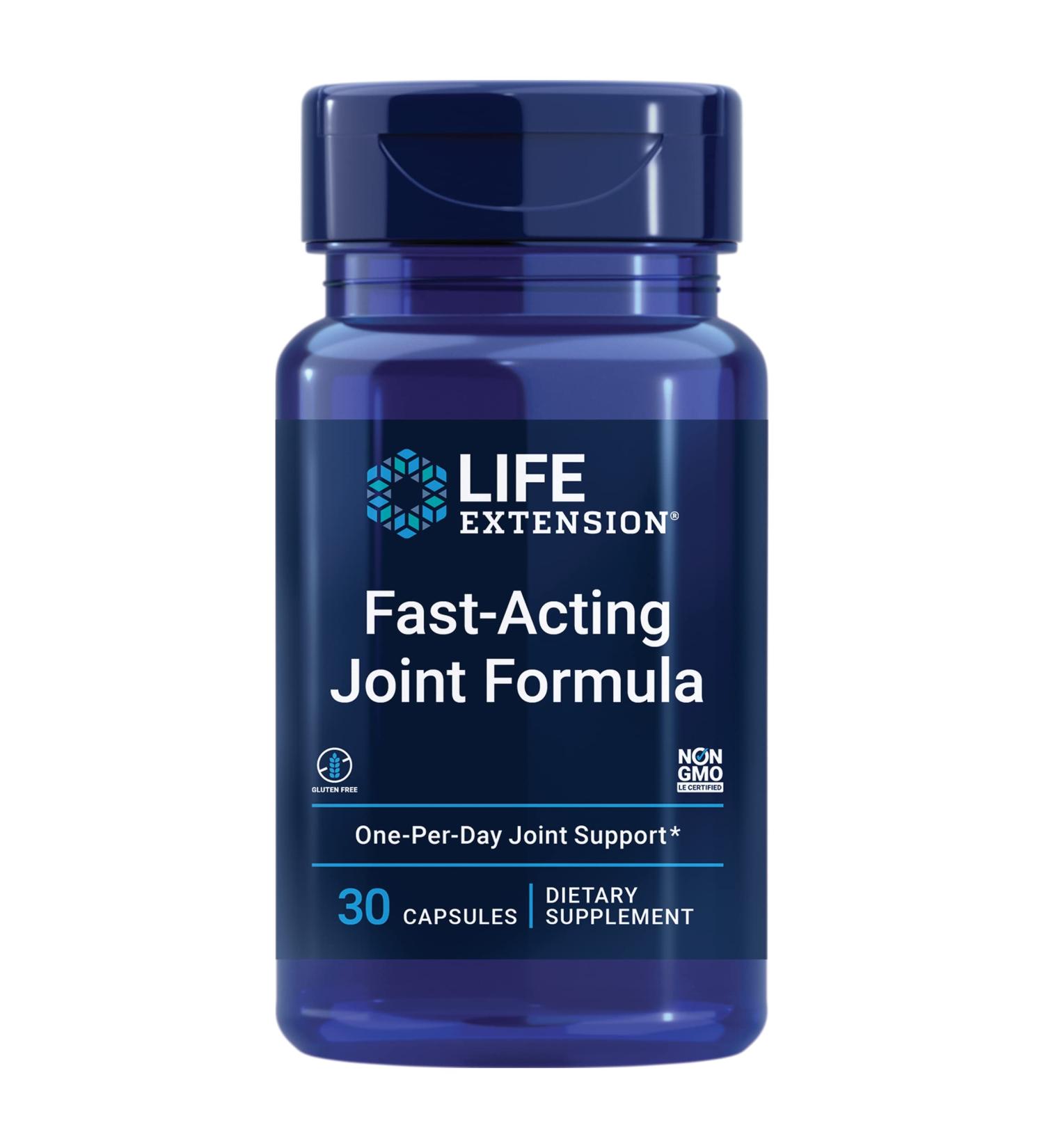 Buy Life Extension Fast-Acting Joint Formula - 30 Capsules for Joint Support - Buy Online on GoSupps.com