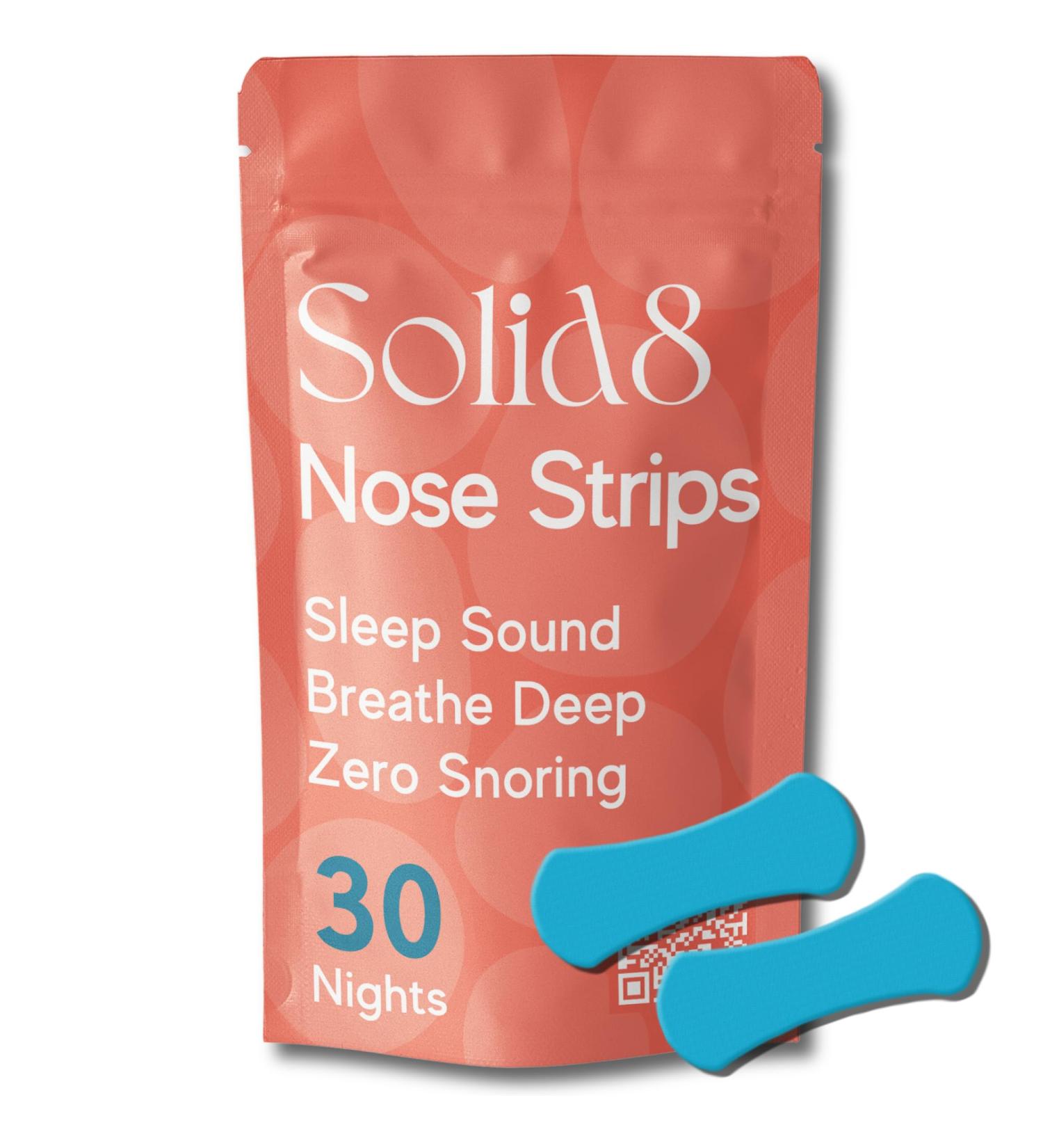 Extra Strength Nose Strips - Sweat Resistant Nasal Congestion Relief & Snoring Solution | One Month Supply - Shop Internationally - Buy Online on GoSupps.com