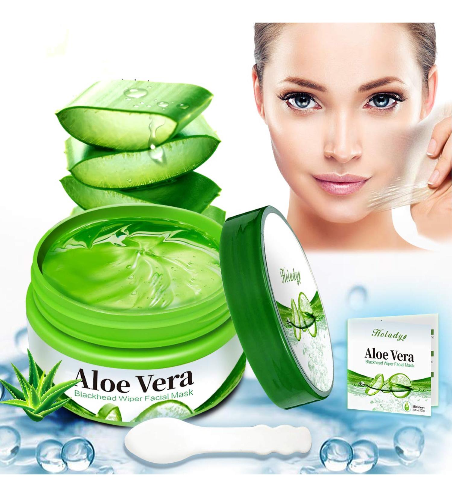 Holady Aloe Vera Blackhead Remover Peel Off Mask 100g - Oil Control  Moisturizing  Soothing - Buy Online on GoSupps.com