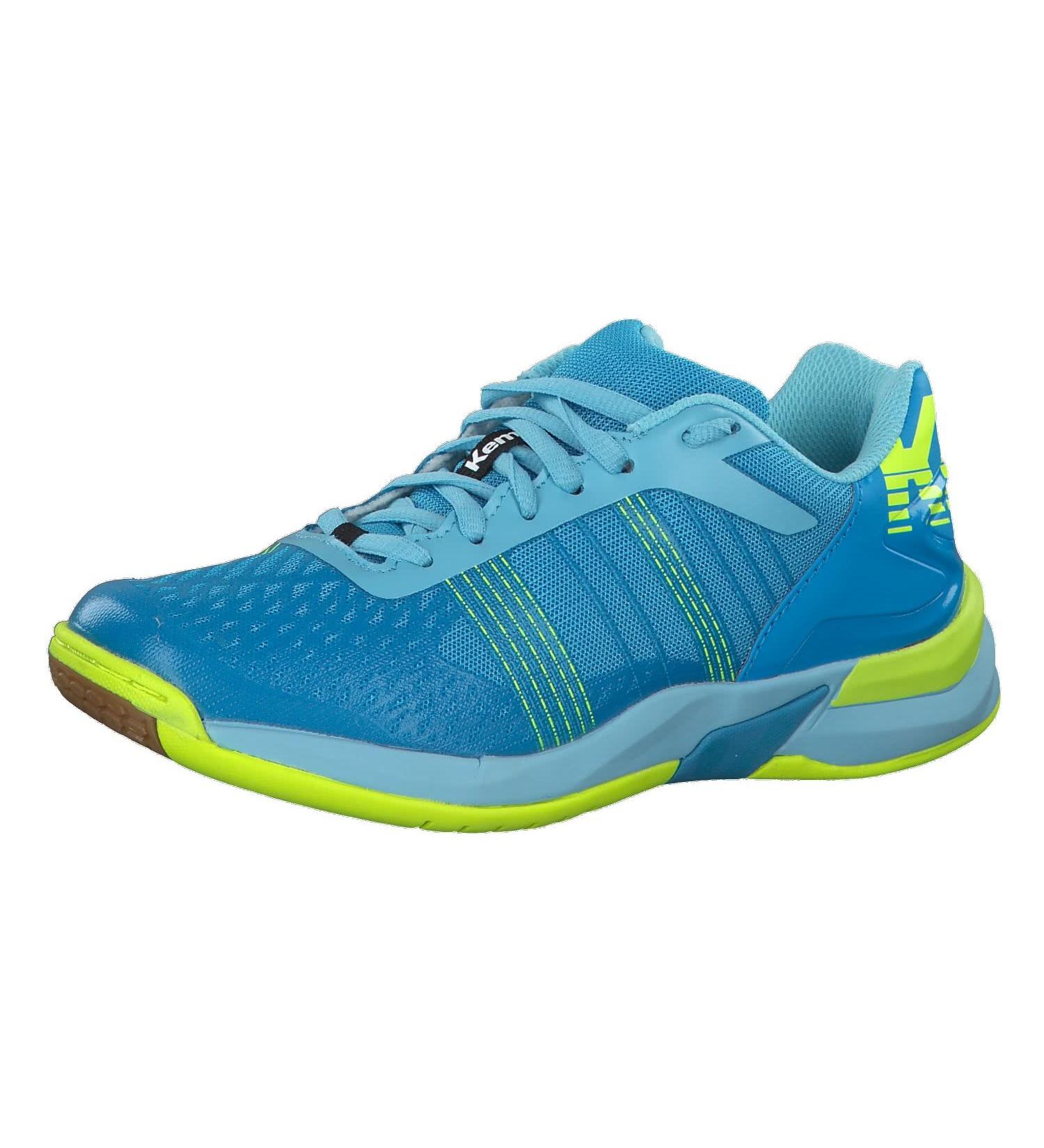 Kempa Women's Attack Contender Handball Shoes - Blue Cyan Size 37 EU - Best for Performance & Comfort - Buy Online on GoSupps.com