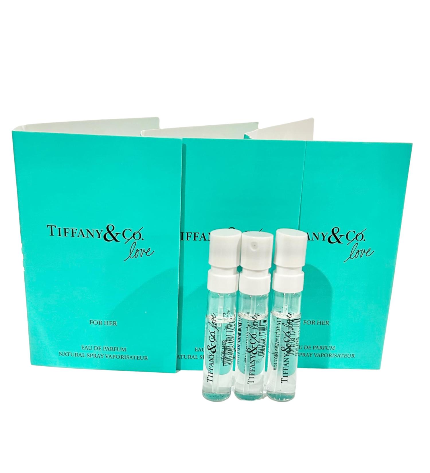 Tiffany & Co. Sample Perfume Love for HER WOMEN EDP Spray 1.2 ml / 0.04 oz - set of 3 - Buy Online on GoSupps.com