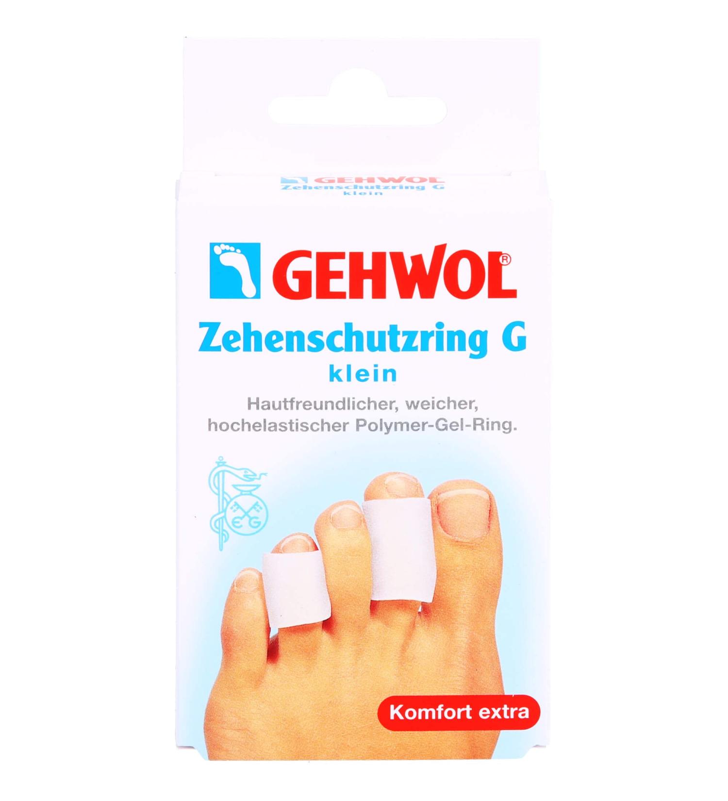 GEHWOL Polymer Gel Toe Protection Ring G Small - 2 pcs | International Shipping Available - Buy Online on GoSupps.com