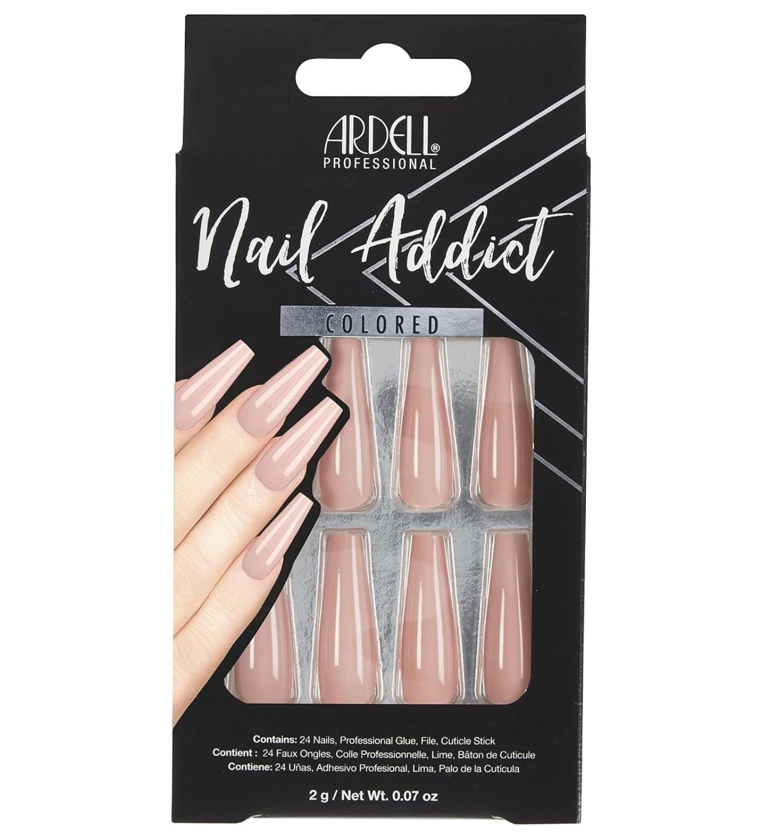 Ardell Nail Addict Nails Nude Pink - Buy Online on GoSupps.com