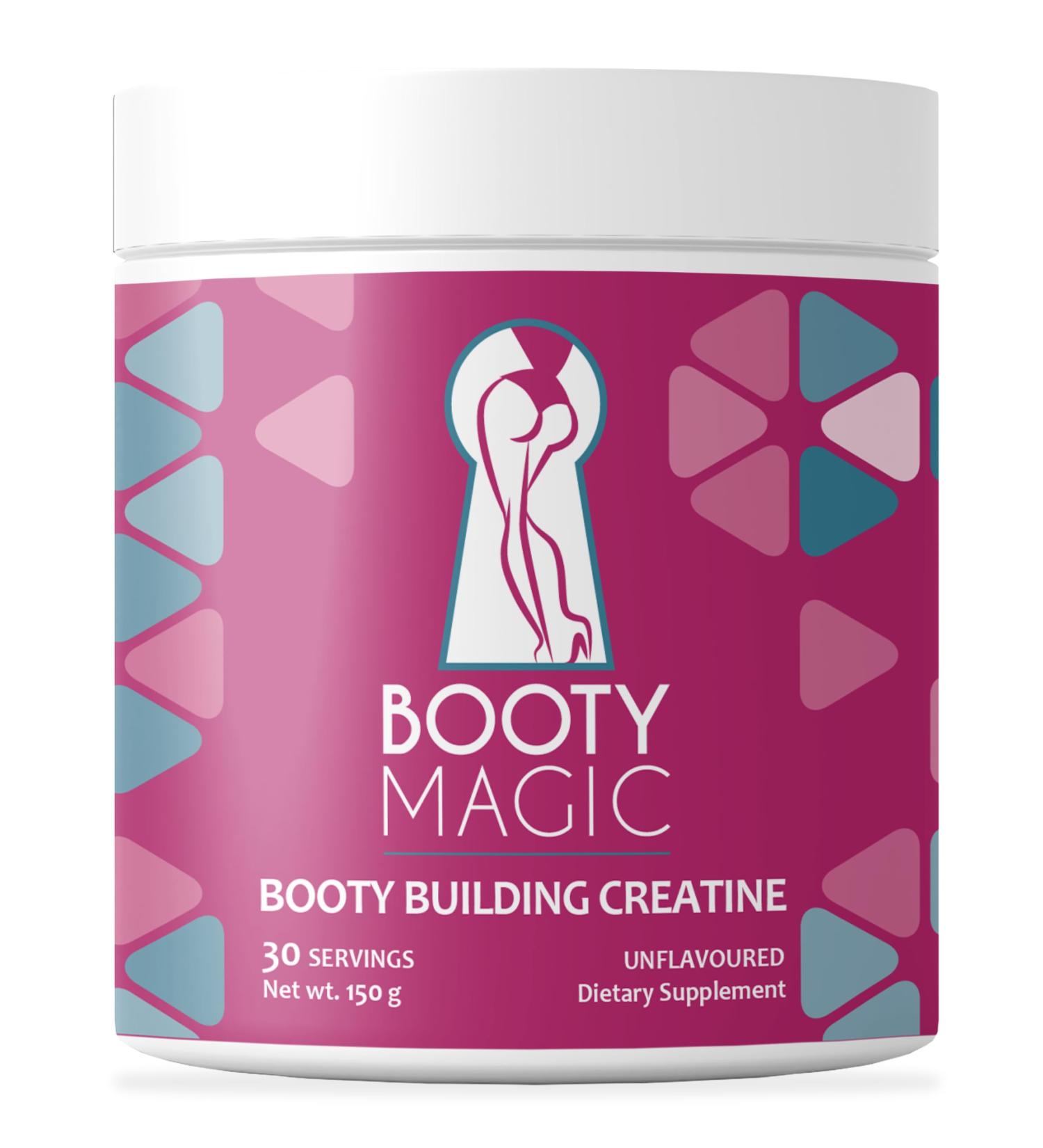 Booty Building Creatine for Women - Micronized Formula for Glute Gains & Muscle Growth - 30 Servings - Buy Online on GoSupps.com