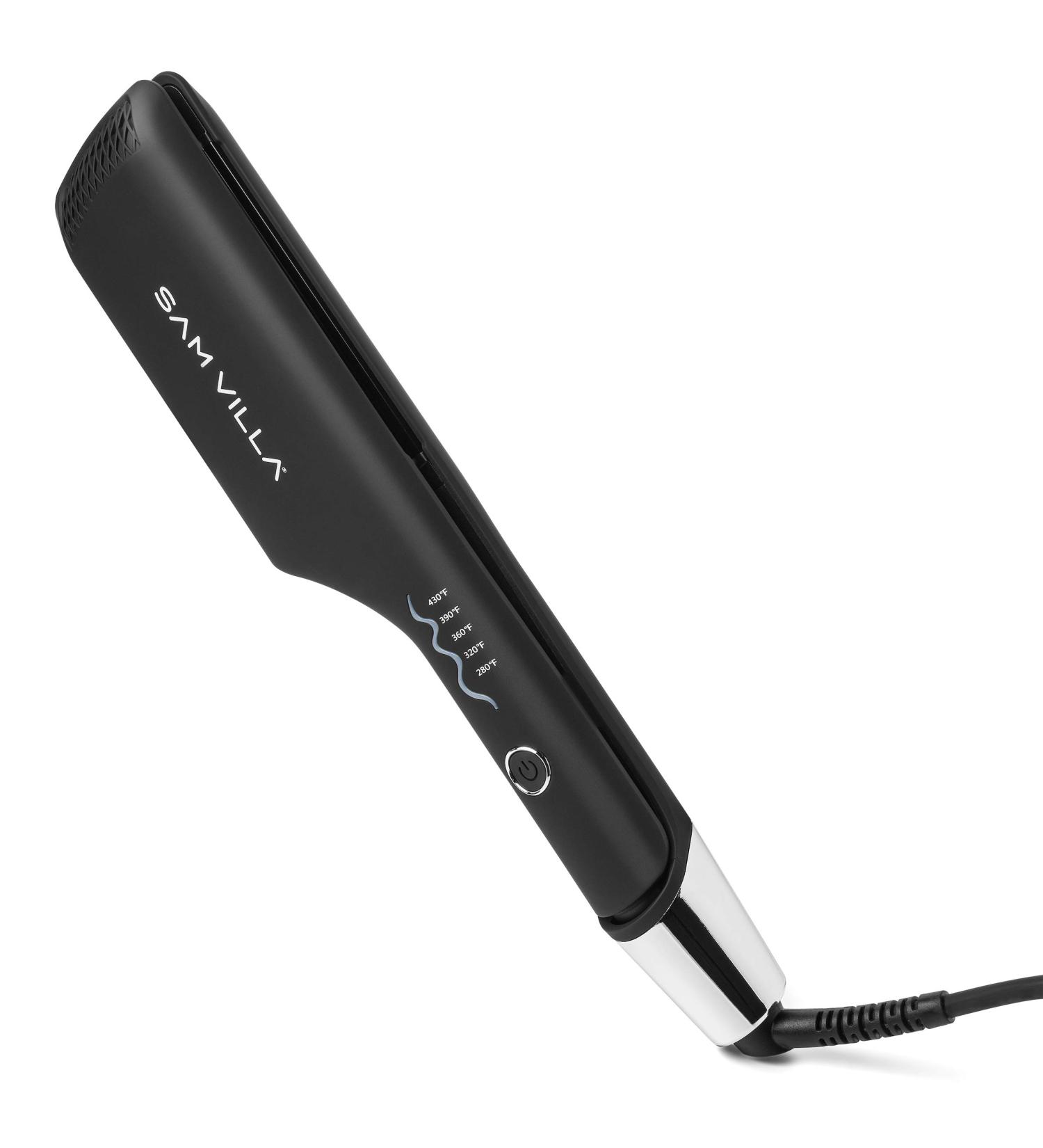Sam Villa Pro Results Double-Barrel Hair Waver Iron | Variable Temperature Settings - Buy Online on GoSupps.com