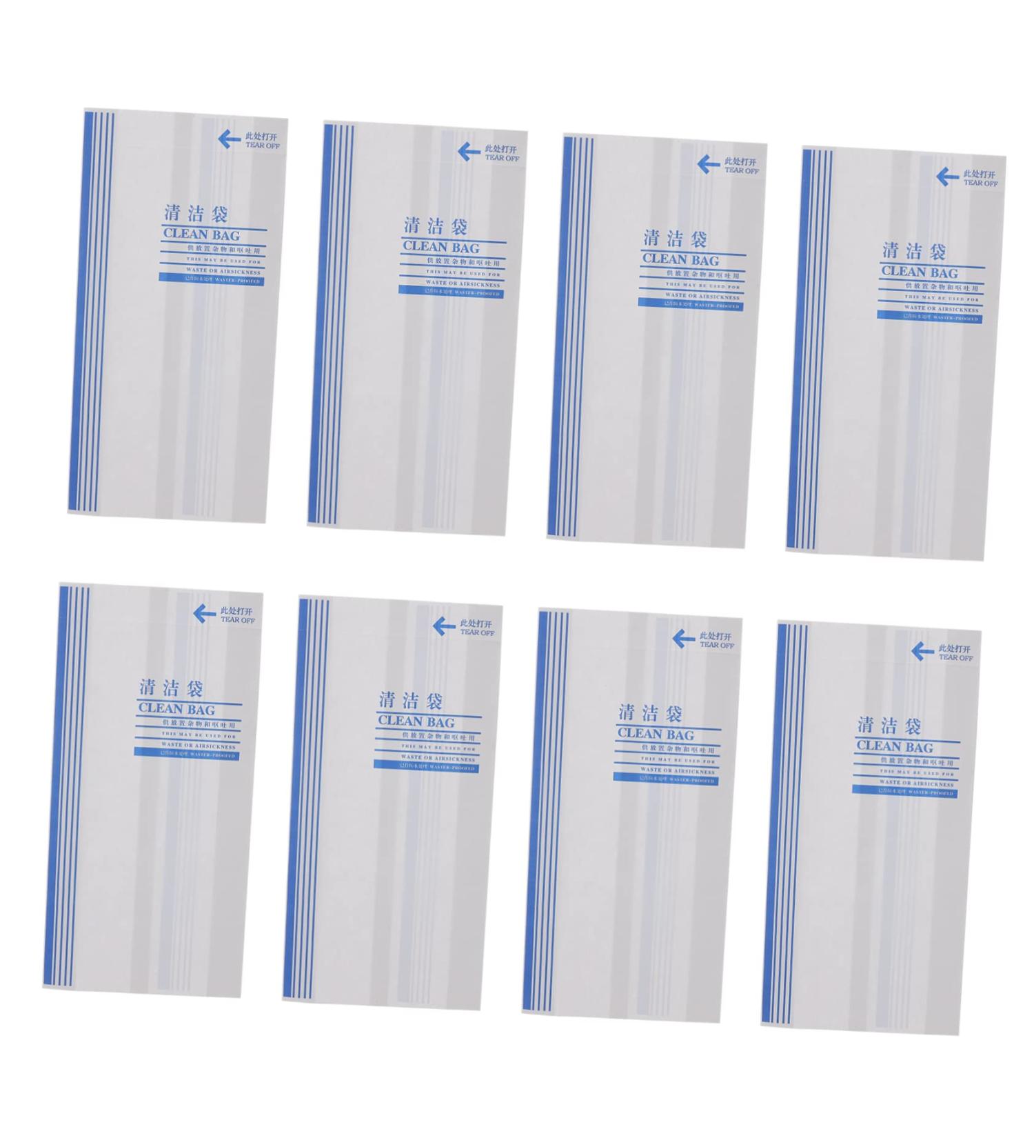 ULTECHNOVO 100pcs Car Trash Bag Disposable Vomit Bags - Motion Sickness & Emesis Bags for Kids - Buy Online on GoSupps.com