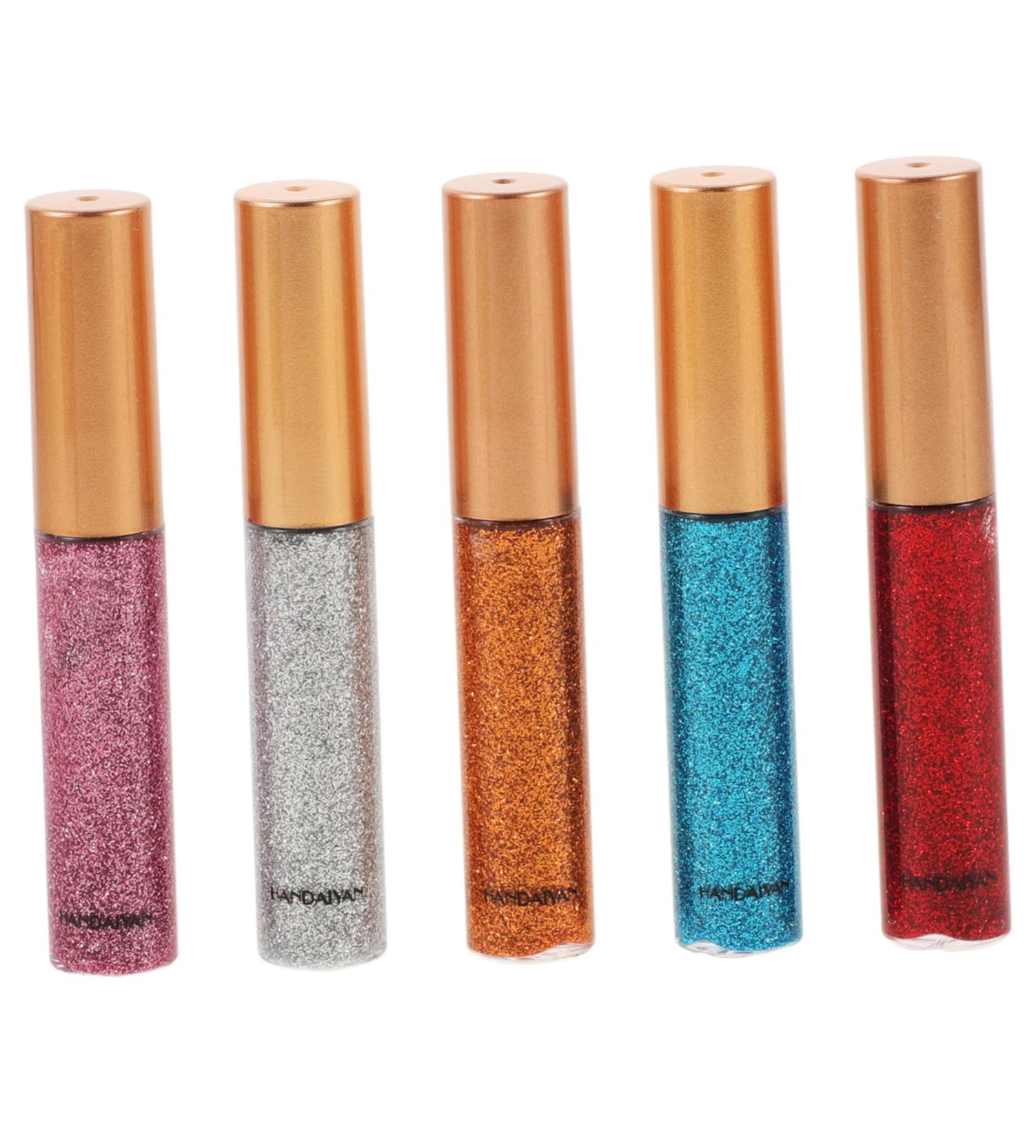 Gogogmee 5pcs Eye Shadow Pen Eye Shadow Stick Korean Eye Glitter Liquid Eyeshadow Glitter - Buy Online on GoSupps.com