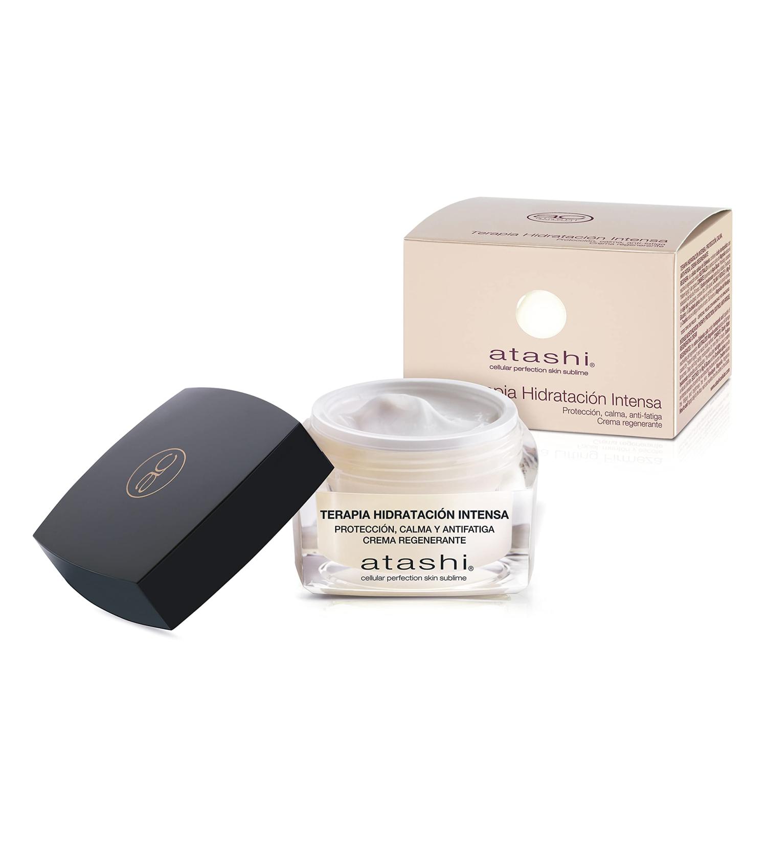 Atashi - Intense Moisturizing Cream | Soothes redness brightens and smoothes skin | With hyaluronic acid | Suitable for sensitive skin. 50ml - Buy Online on GoSupps.com
