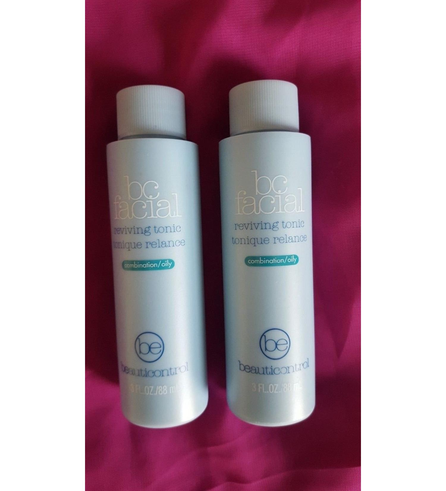 Beauticontrol BC Facial Reviving Tonic Combination/Oily (2 Travel Size) 3oz Each