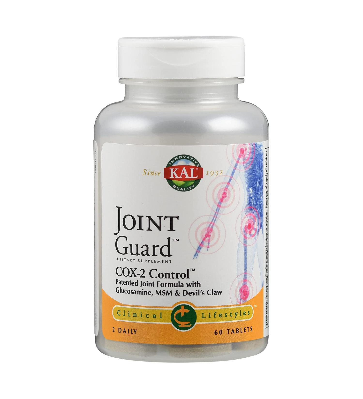 KAL Joint Guard COX-2 Control - 60 Tablets for Joint Health & Pain Relief - Buy Online on GoSupps.com