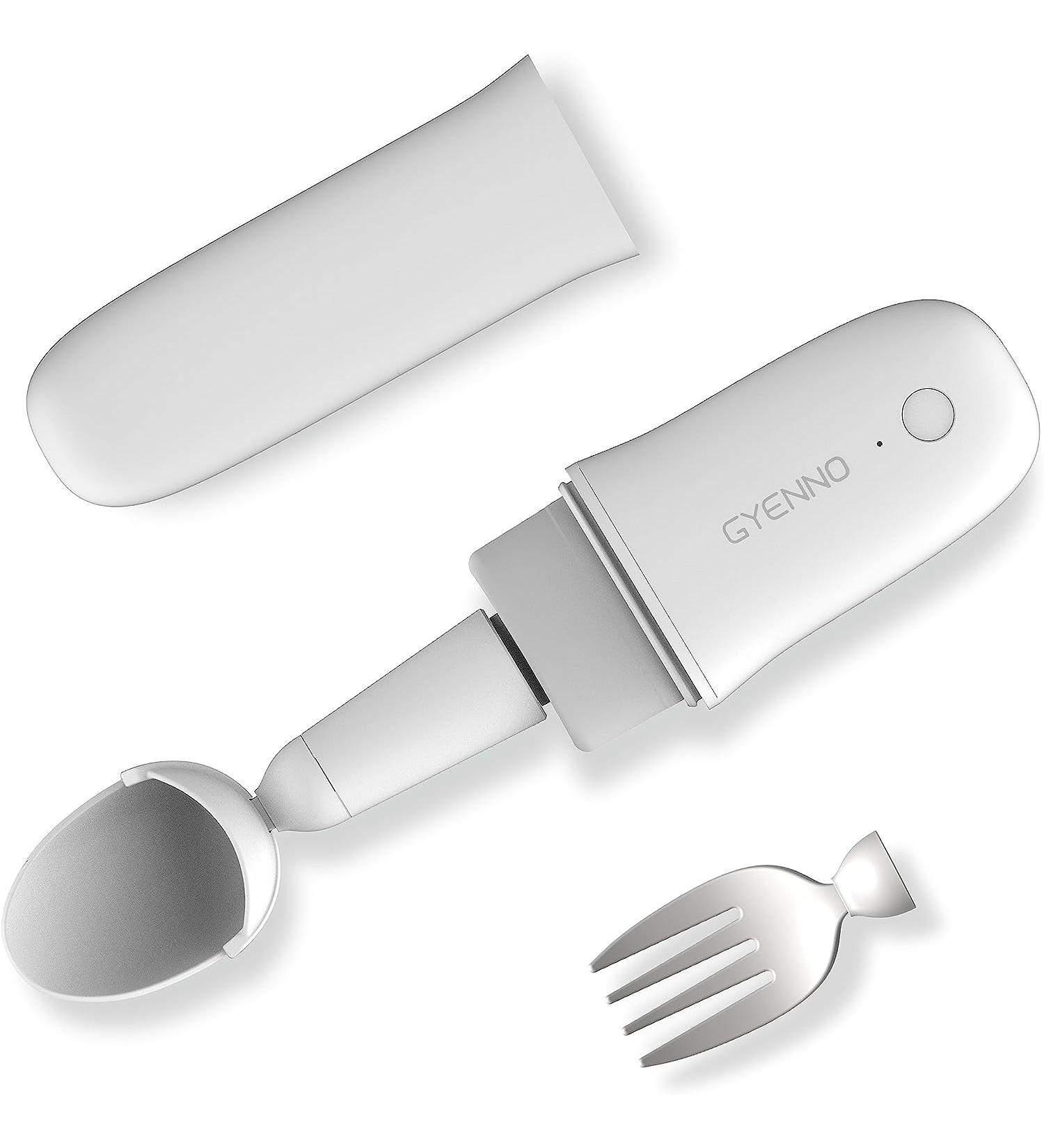 GYENNO Parkinson Spoon - Adaptive Utensil with Active Tremor Assist Technology - Buy Online on GoSupps.com