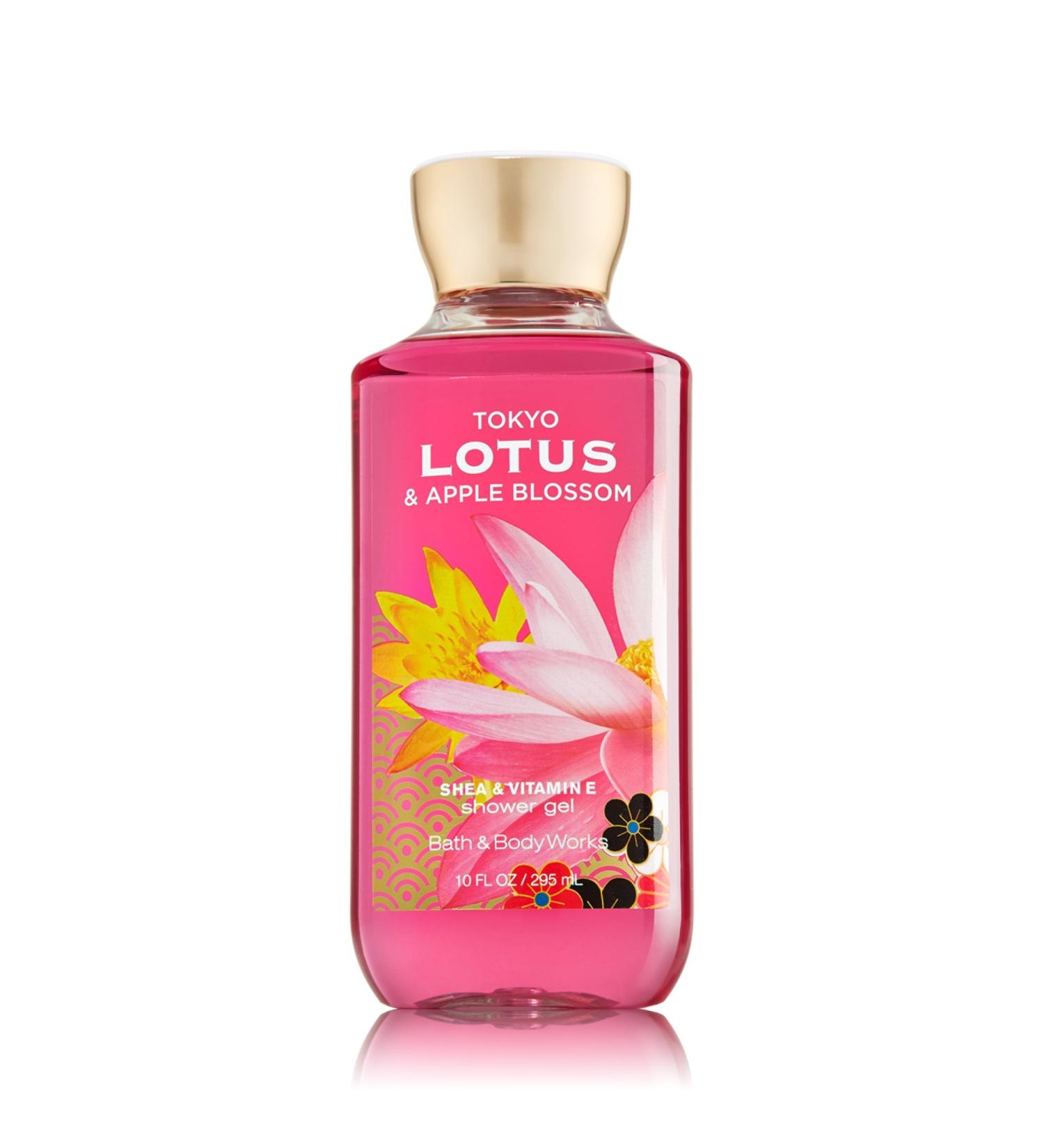 Bath & Body Works Shower Gel Tokyo Lotus & Apple Blossom 10oz