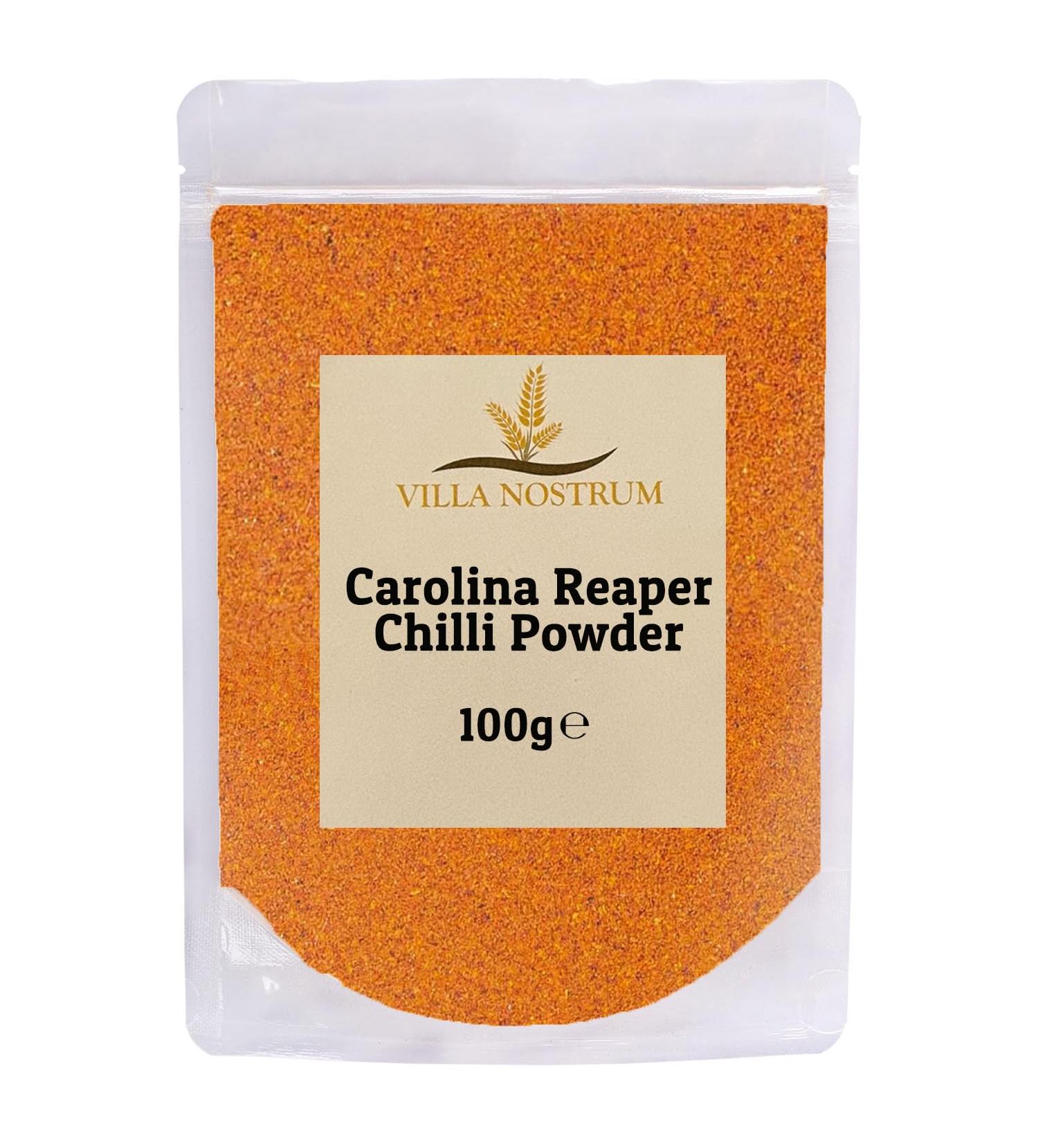 Carolina Reaper Chilli Powder 100g by Villa Nostrum