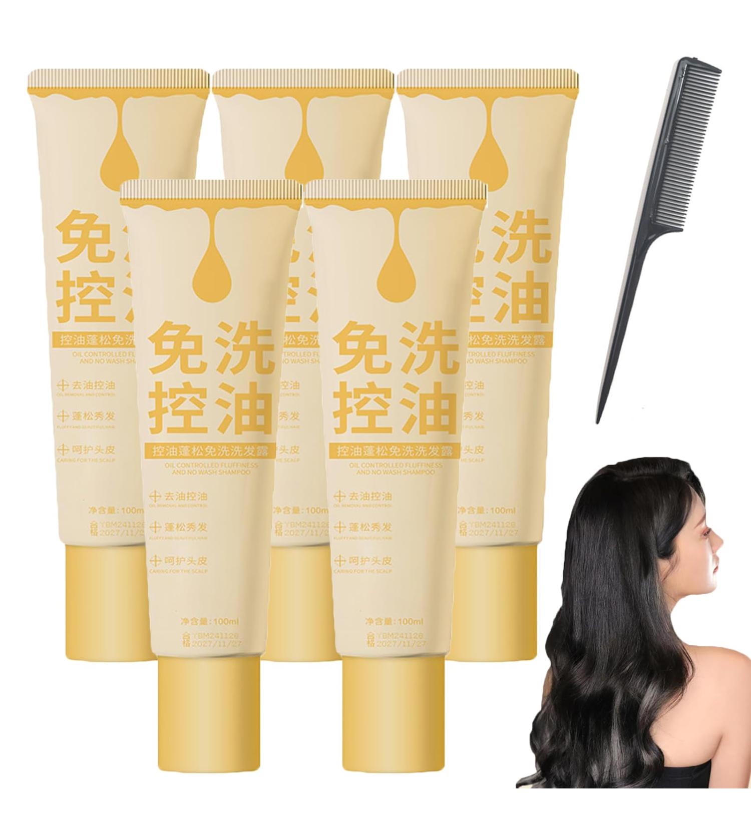 Fluffy Oil Control Shampoo Fluffy Oil Control Leave-In Shampoo Fluffy Oil Control Leave-In Shampoo Oil Control Leave-In Shampoo (5 Pcs) - Buy Online on GoSupps.com
