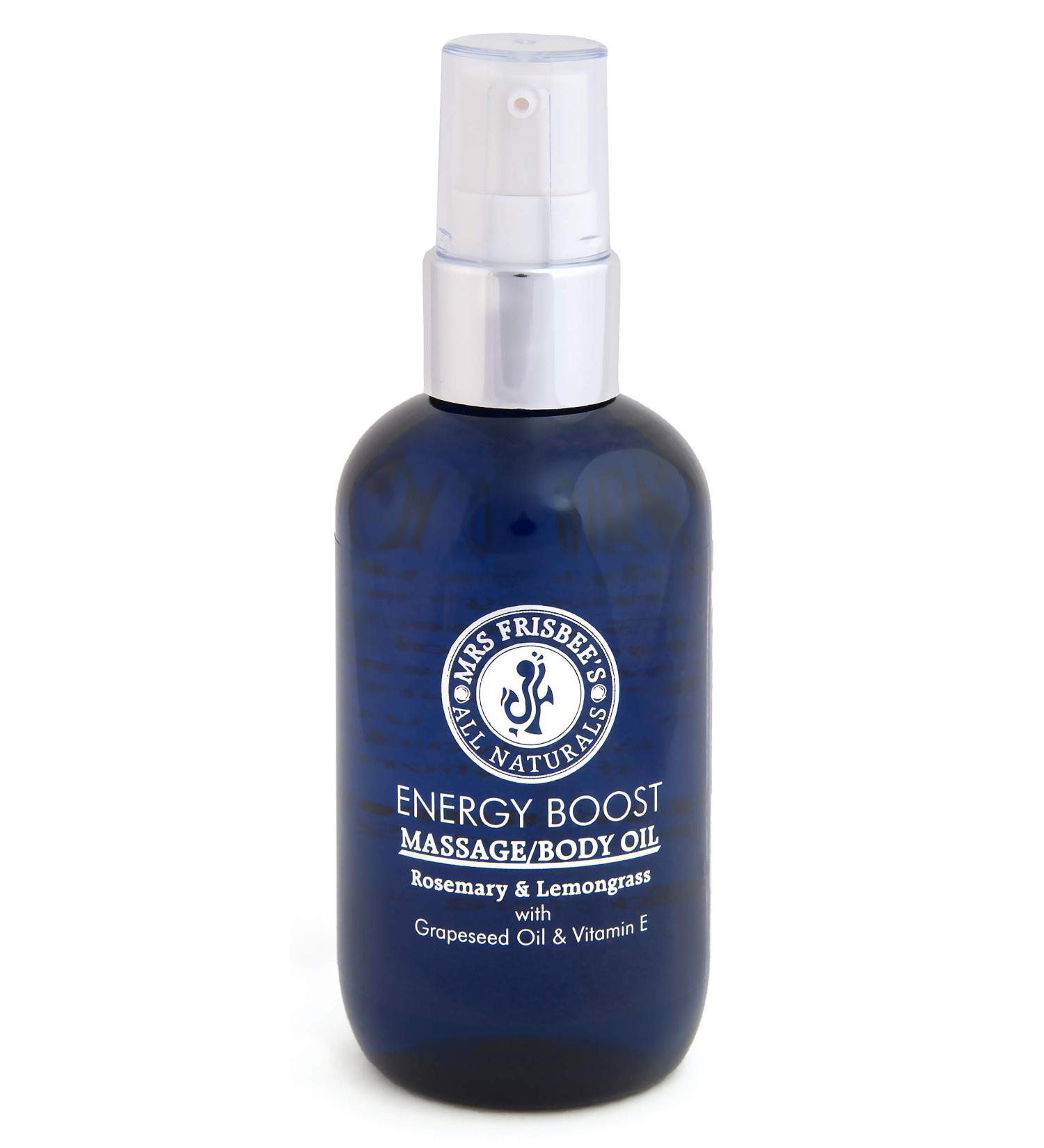 Energising Massage Oil - Rosemary & Lemongrass | 100ml | Premium International Shipping - Buy Online on GoSupps.com