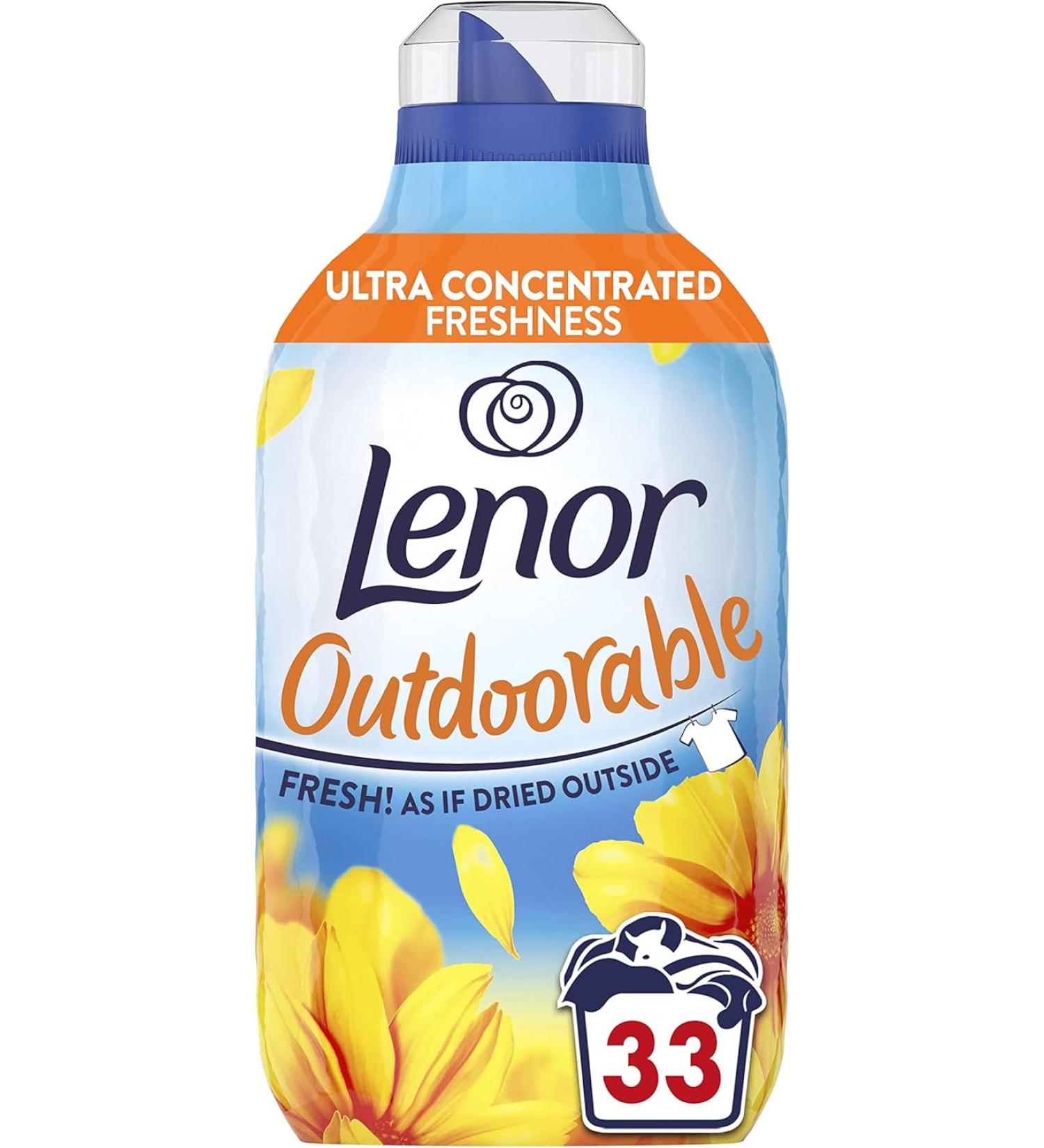 Lenor Outdoorable Fabric Conditioner Ultra Concentrated Freshness - Summer Breeze - 33 Washes - 462 ml - Buy Online on GoSupps.com