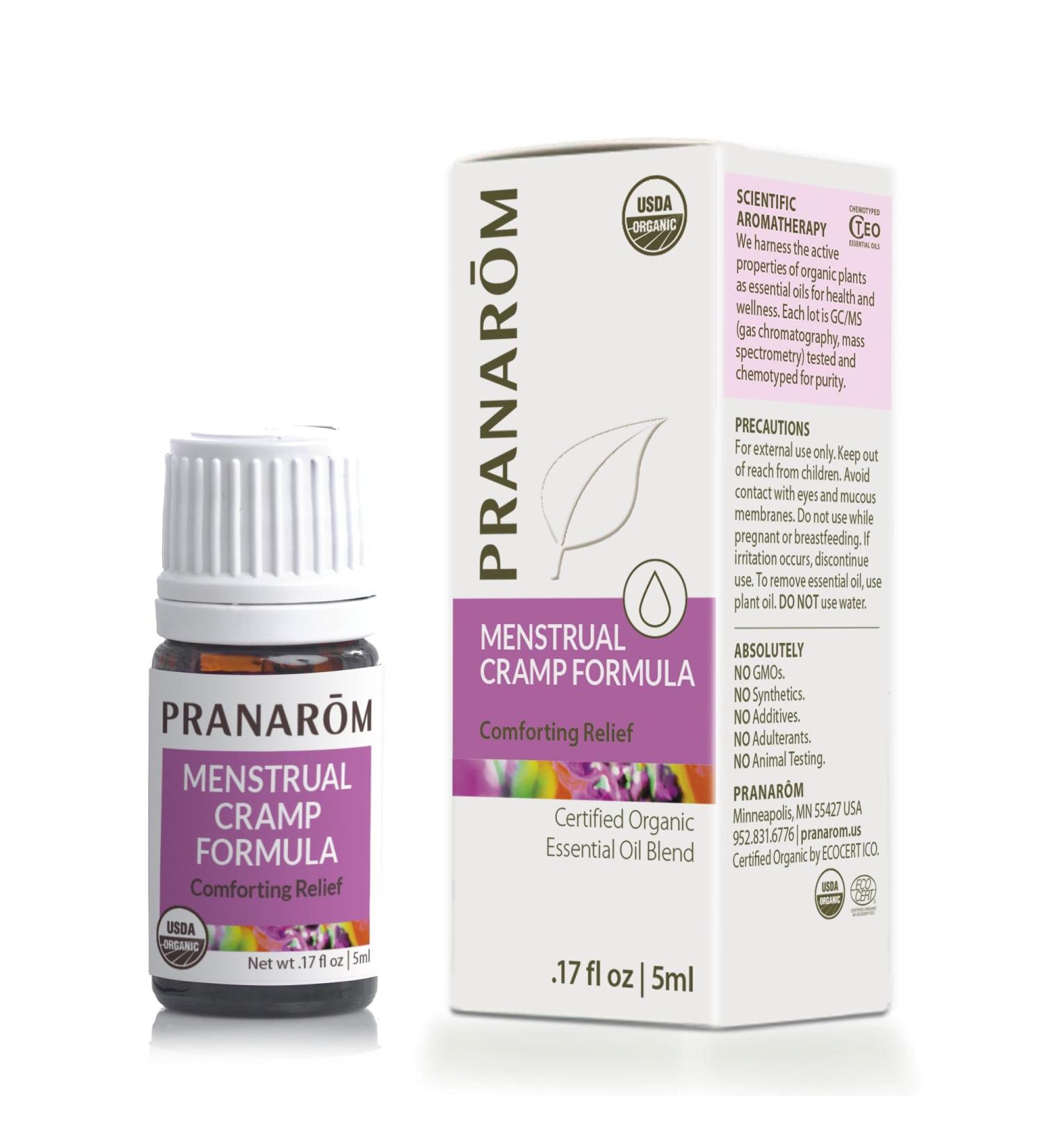 Pranarom - Menstrual Cramp Formula Wellness Blend - 5ml - Buy Online on GoSupps.com