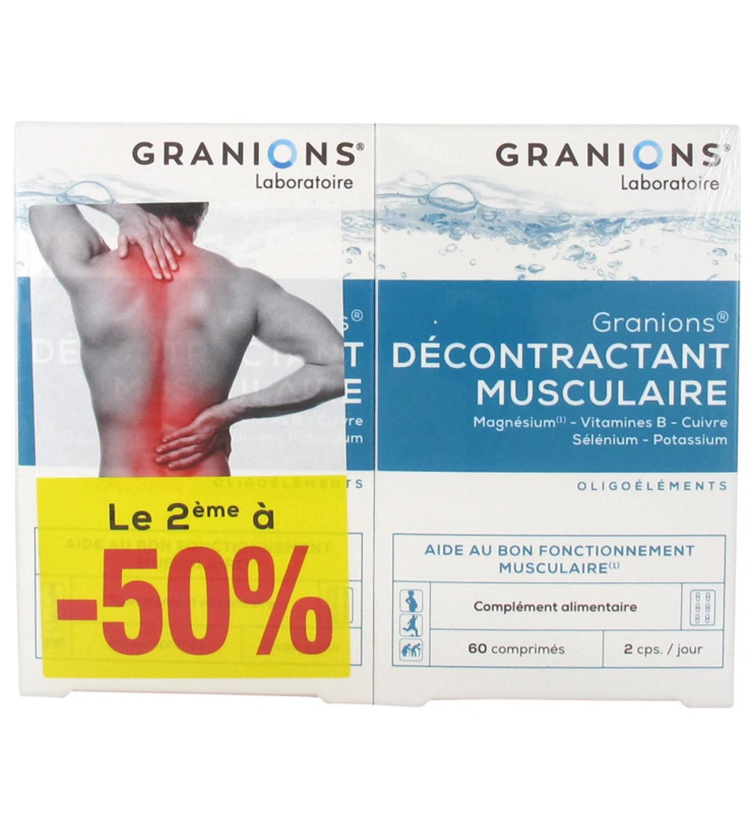 Granions Relaxing Muscular 2 x 60 Tablets