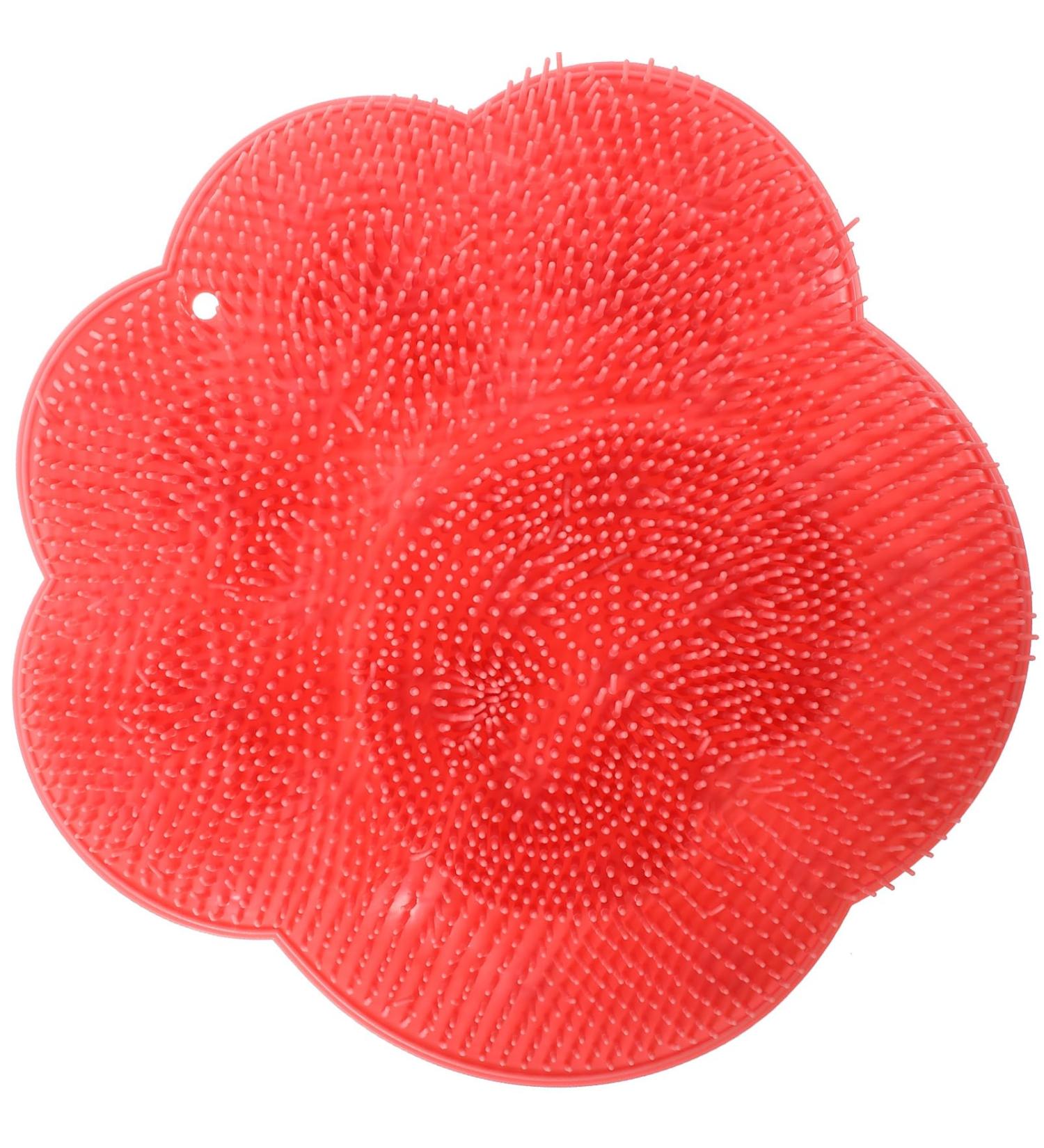 KOMBIUDA Lazy Back Rub Pad Foot Massager Bathroom Non-skid Foot Scrubber Care Cleaning Pad - Buy Online on GoSupps.com