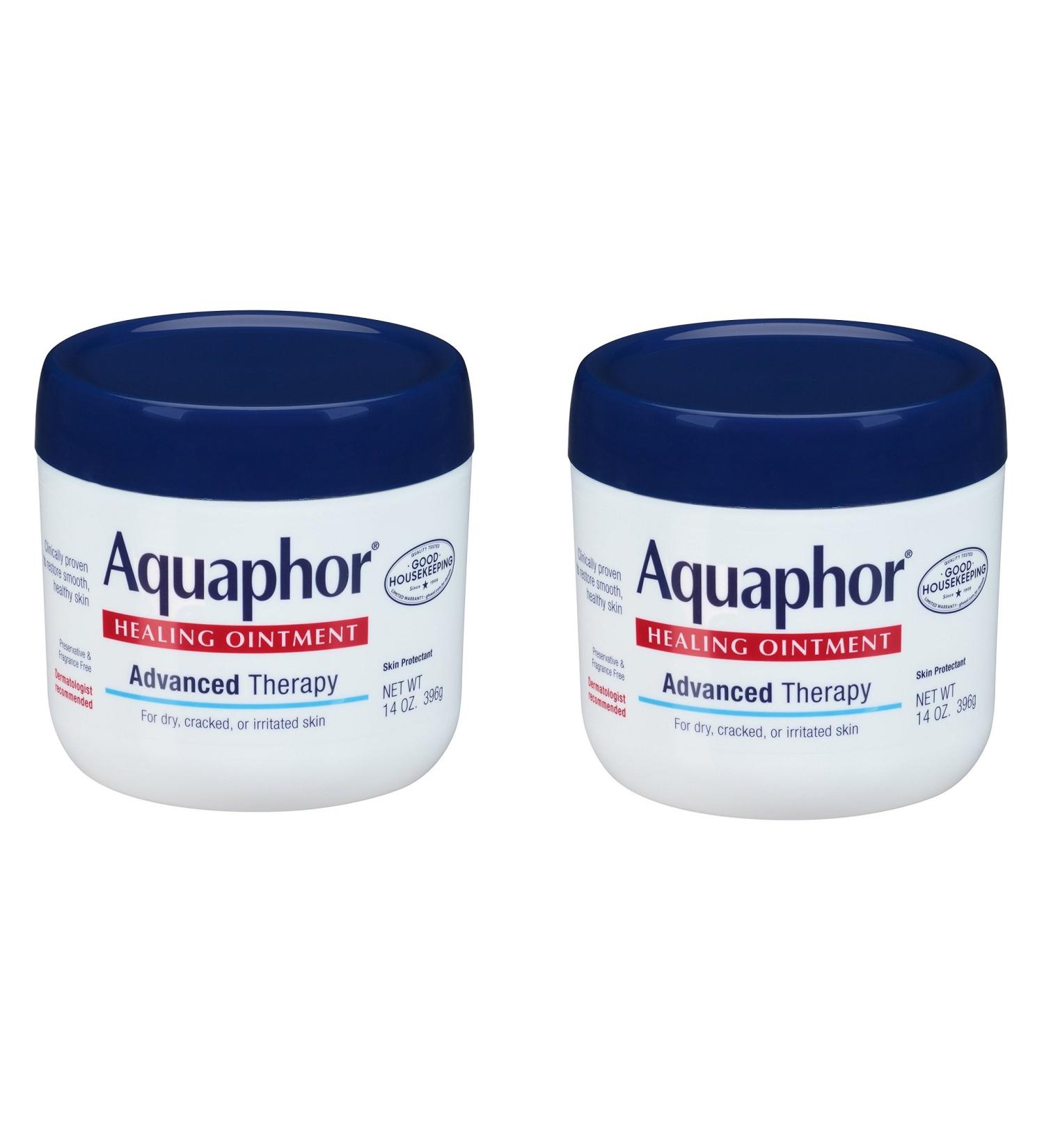 Aquaphor Advanced Therapy Healing Ointment Skin Protectant QKFpYH 2 Pack( 14 Ounce)