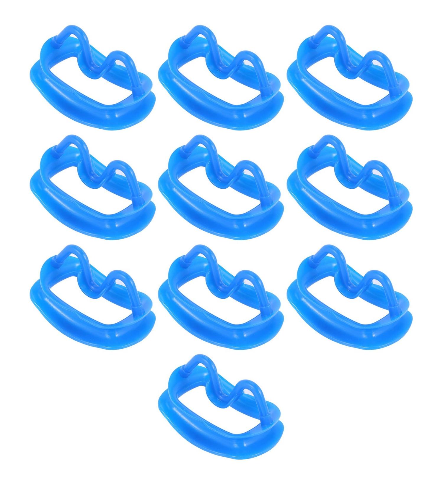 Melitt Silicone Tooth Stopper & Cheek Retractor - Intraoral Mouth Opener Expandable 10 Pieces for Comfortable Dental Procedures - Buy Online on GoSupps.com