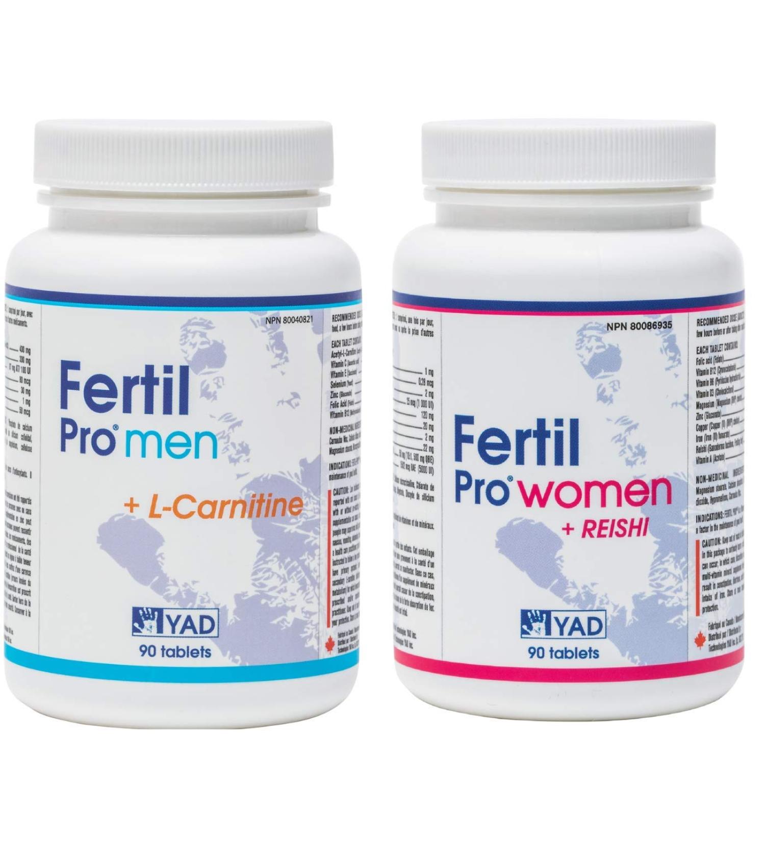 Fertil Pro Male & Female Combo (90 days supply) - Buy Online on GoSupps.com