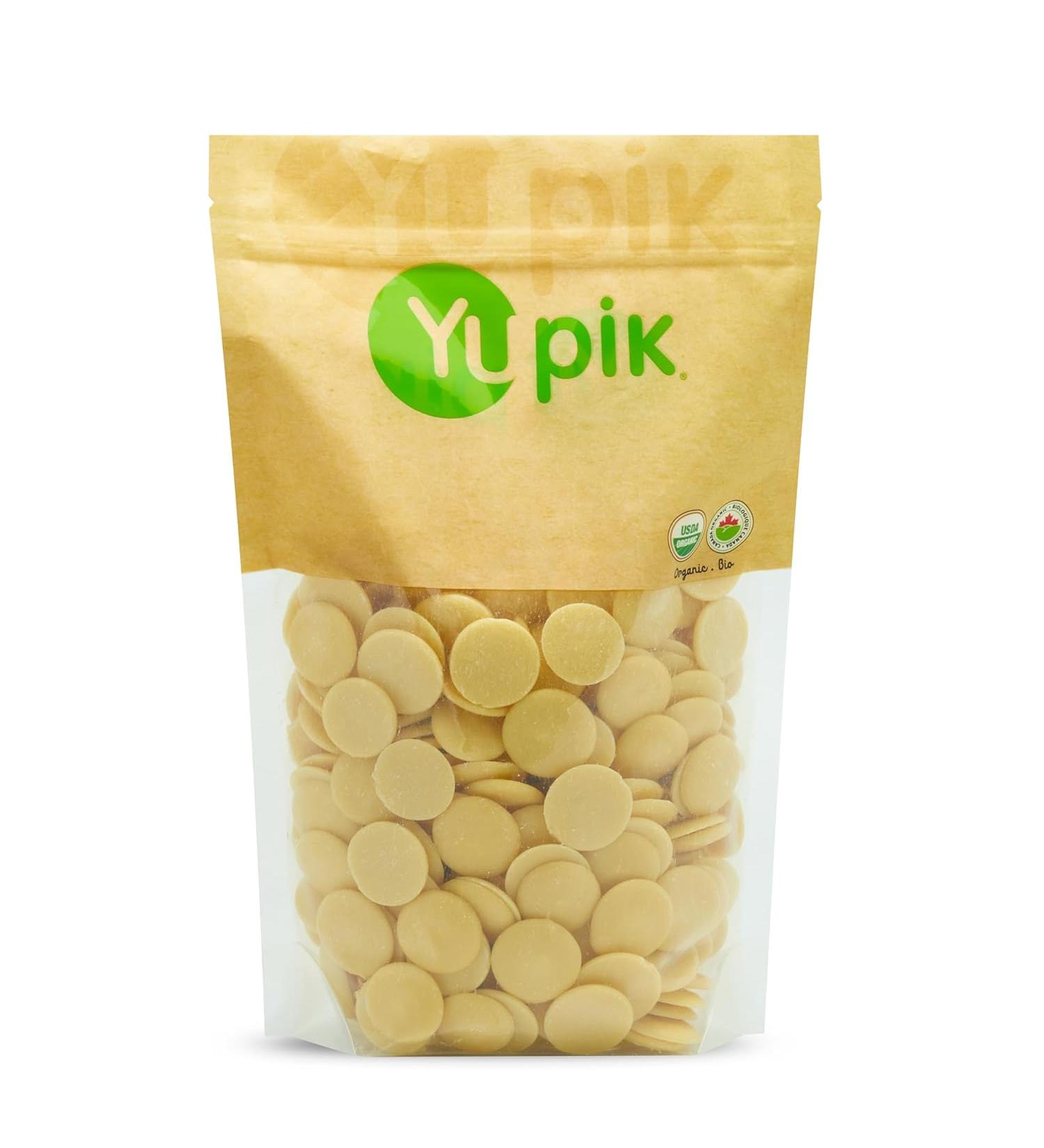 Yupik Organic Cocoa Butter Wafers - 35.2 Oz - Buy Online on GoSupps.com