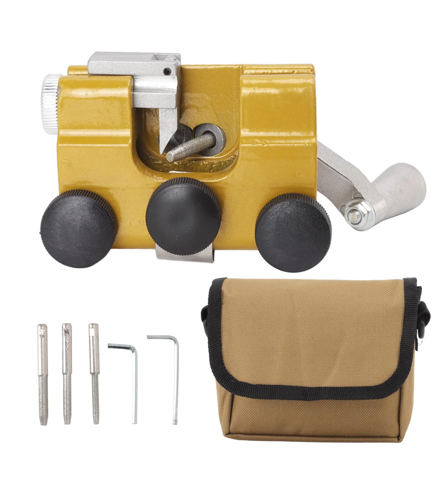 Portable Chainsaw Sharpening Set - Crank Chain Blade Sharpener & Hardwolf Accessories for Precision Cutting - Buy Online on GoSupps.com