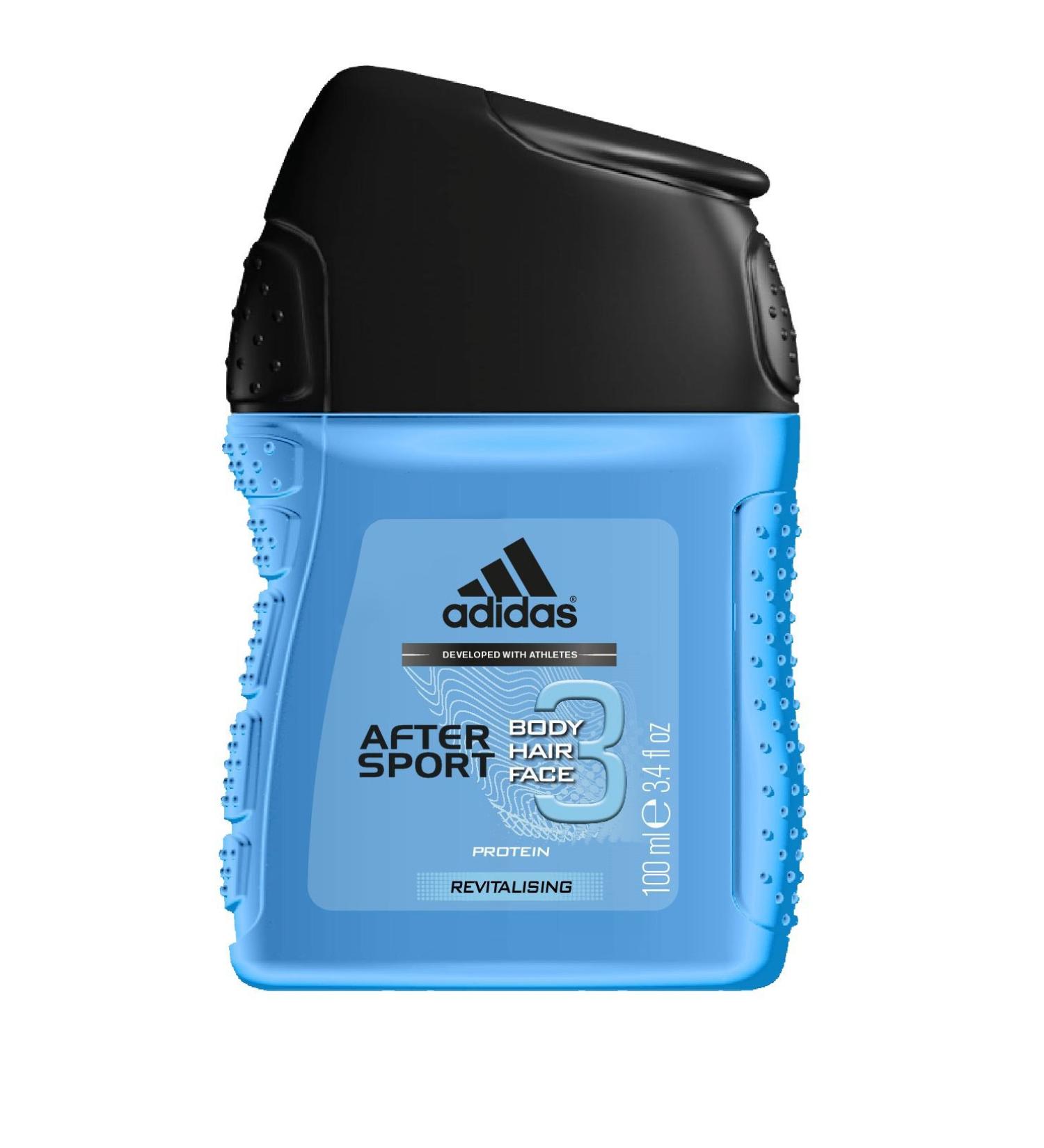 adidas Male Personal Care After Sport Shower Gel 3.4 Fluid Ounce
