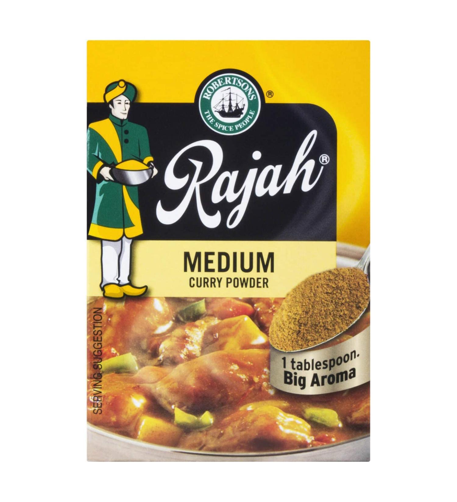 Robertsons Rajah Curry Powder 100g - Medium 3.53 Ounce (Pack of 1) - Buy Online on GoSupps.com