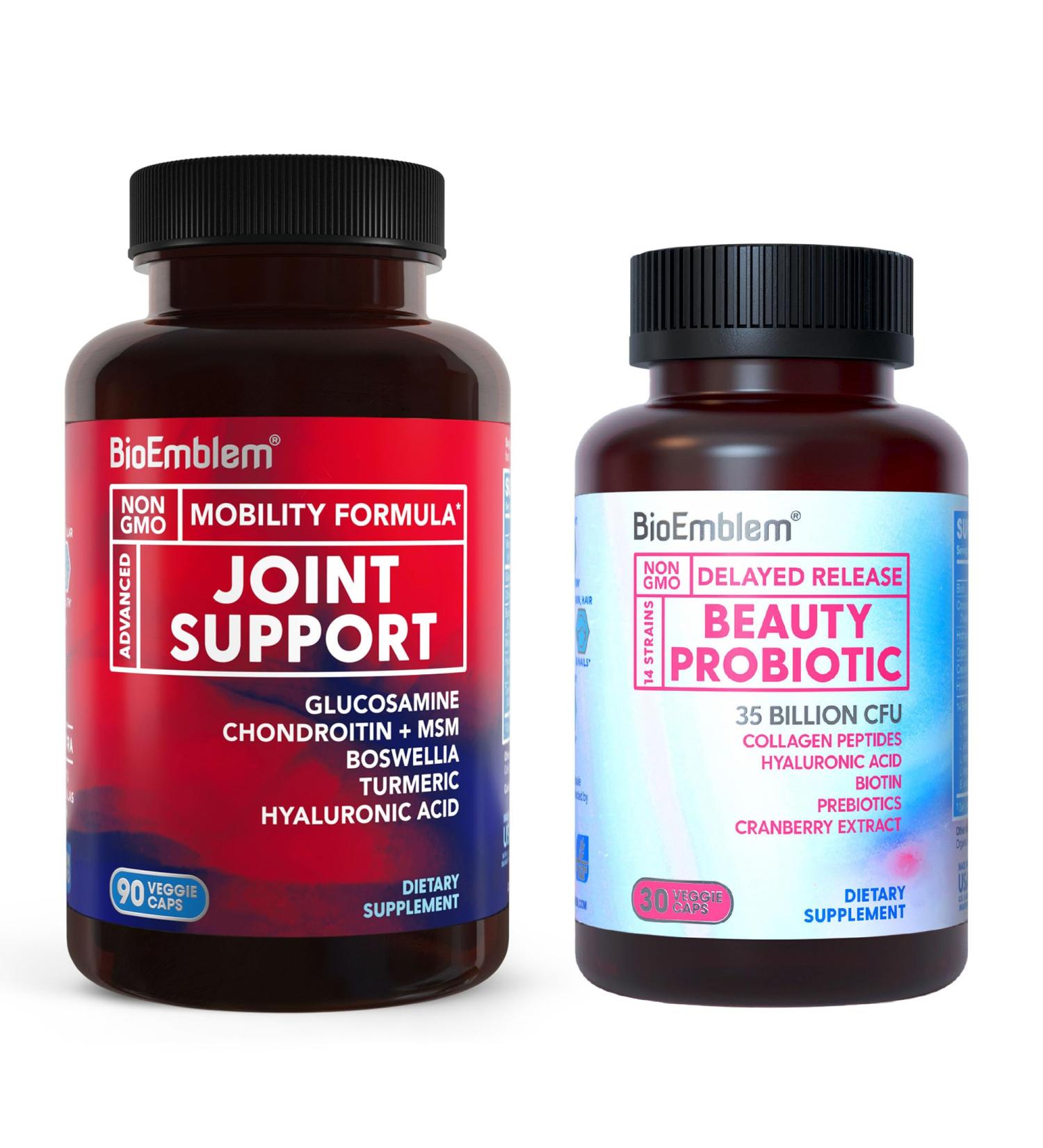 BioEmblem Beauty Probiotics for Women and Joint Support - Buy Online on GoSupps.com