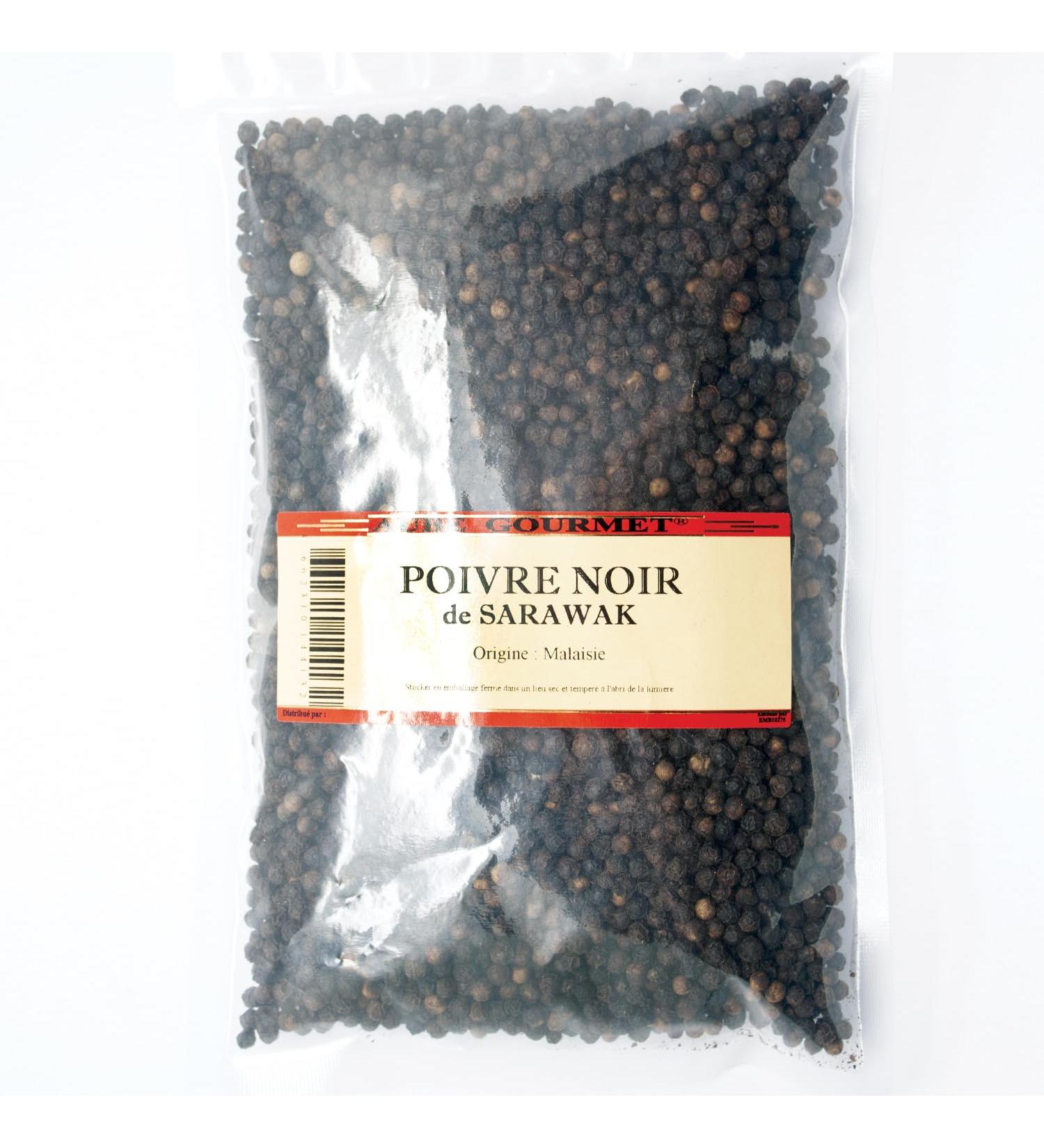 Poivre noir de Sarawak - Sachet de 100 g