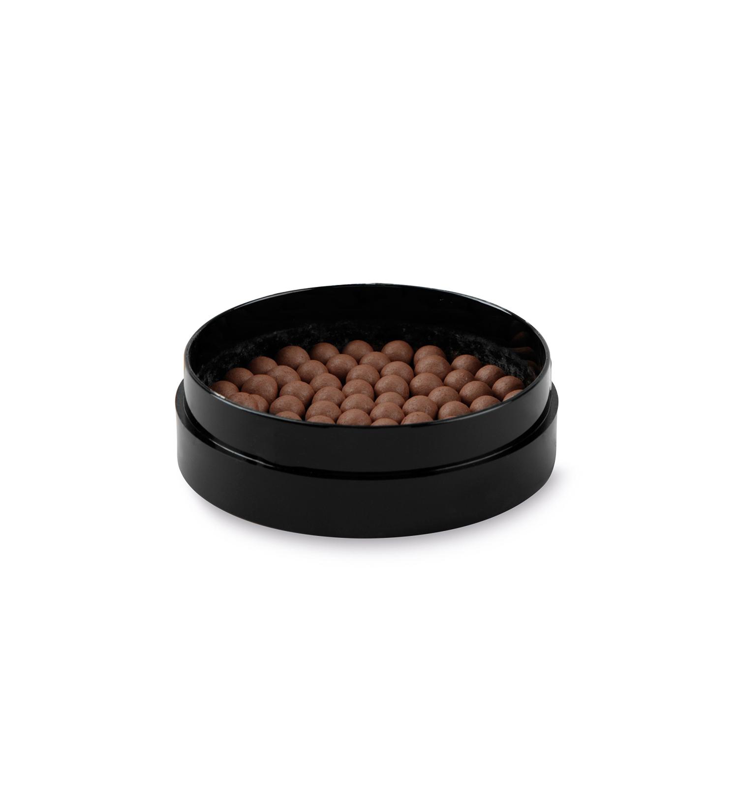 Medis Sun Glow Magic Balls powder balls in a tin 15 g dark shade 15g