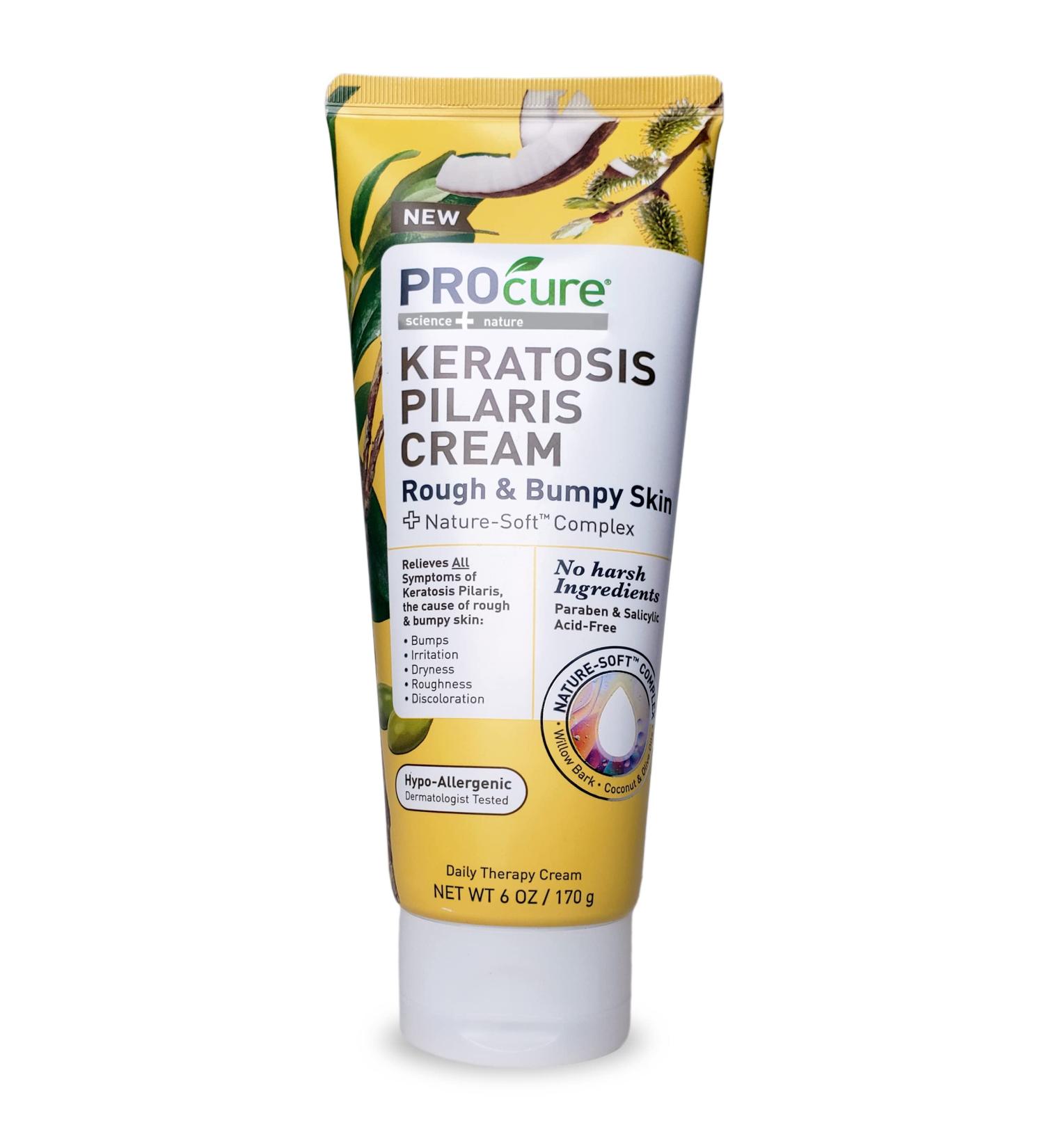 PROcure Keratosis Pilaris Cream 6oz - Soothes Rough & Bumpy Skin - Buy Online on GoSupps.com