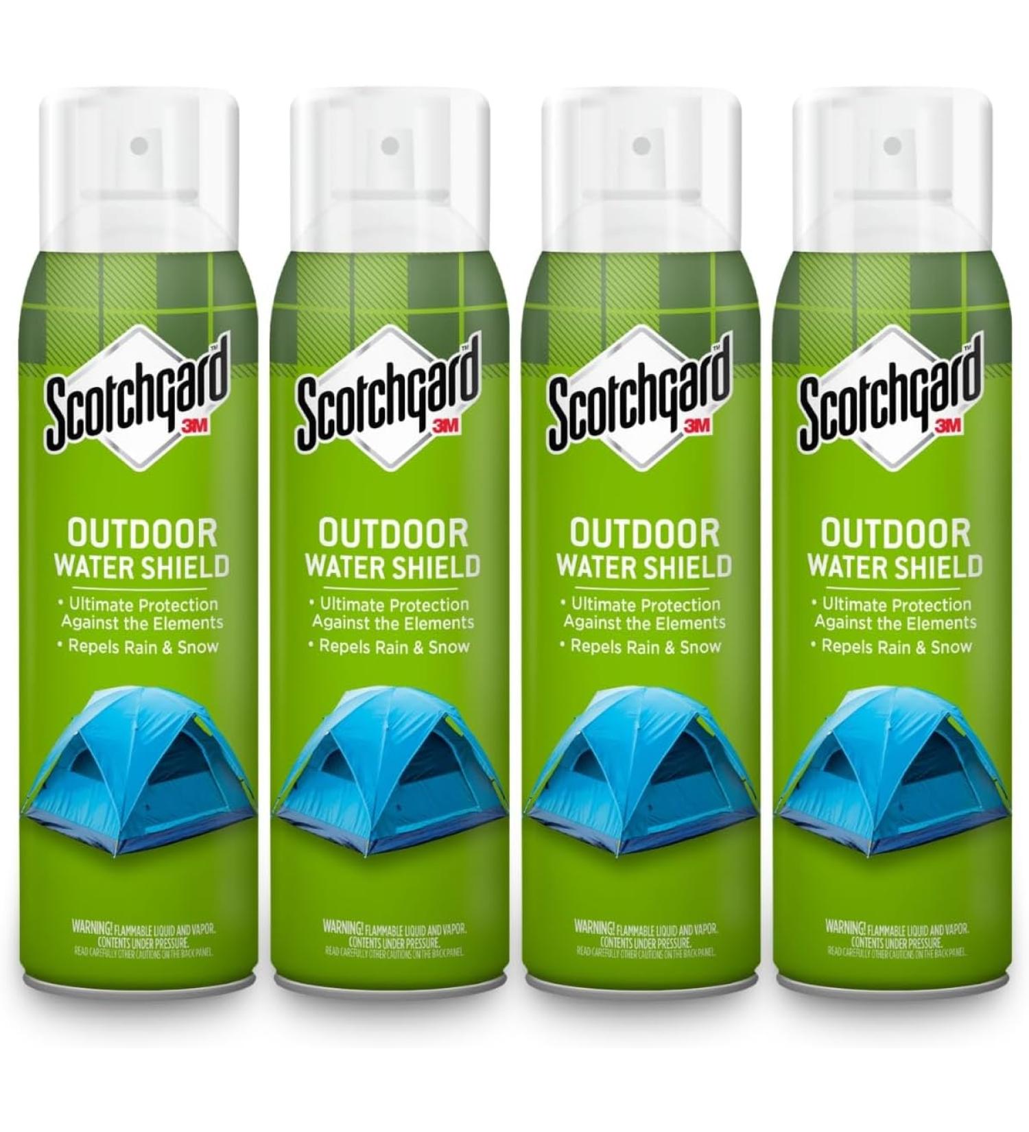 Scotchgard Outdoor Water Shield Fabric Spray - Odorless - Pack of 4 - 10.5 Fl Oz. - Buy Online on GoSupps.com